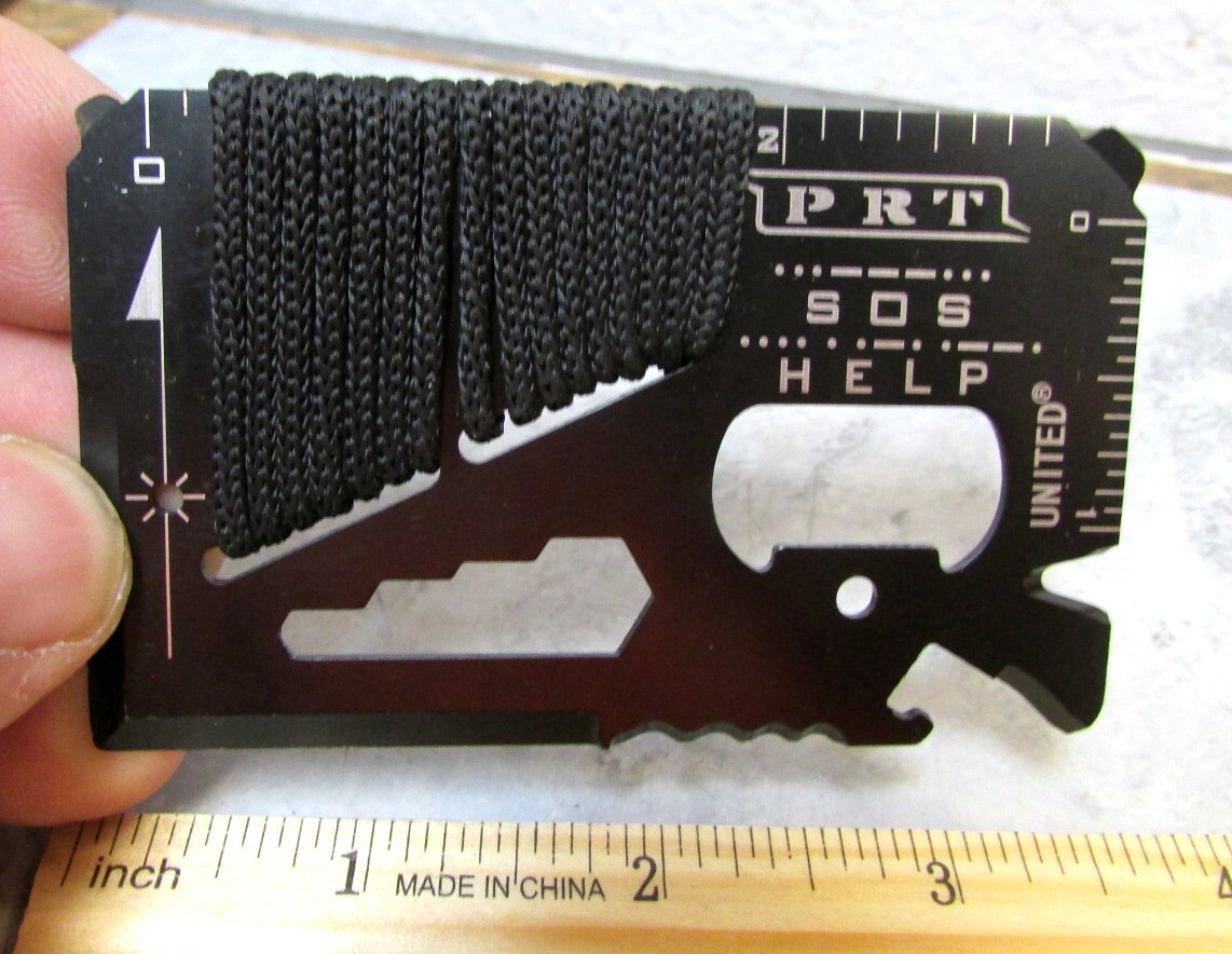 Handy Multi Tool pocket survival tool stainless steel, PRT United, nice CC size