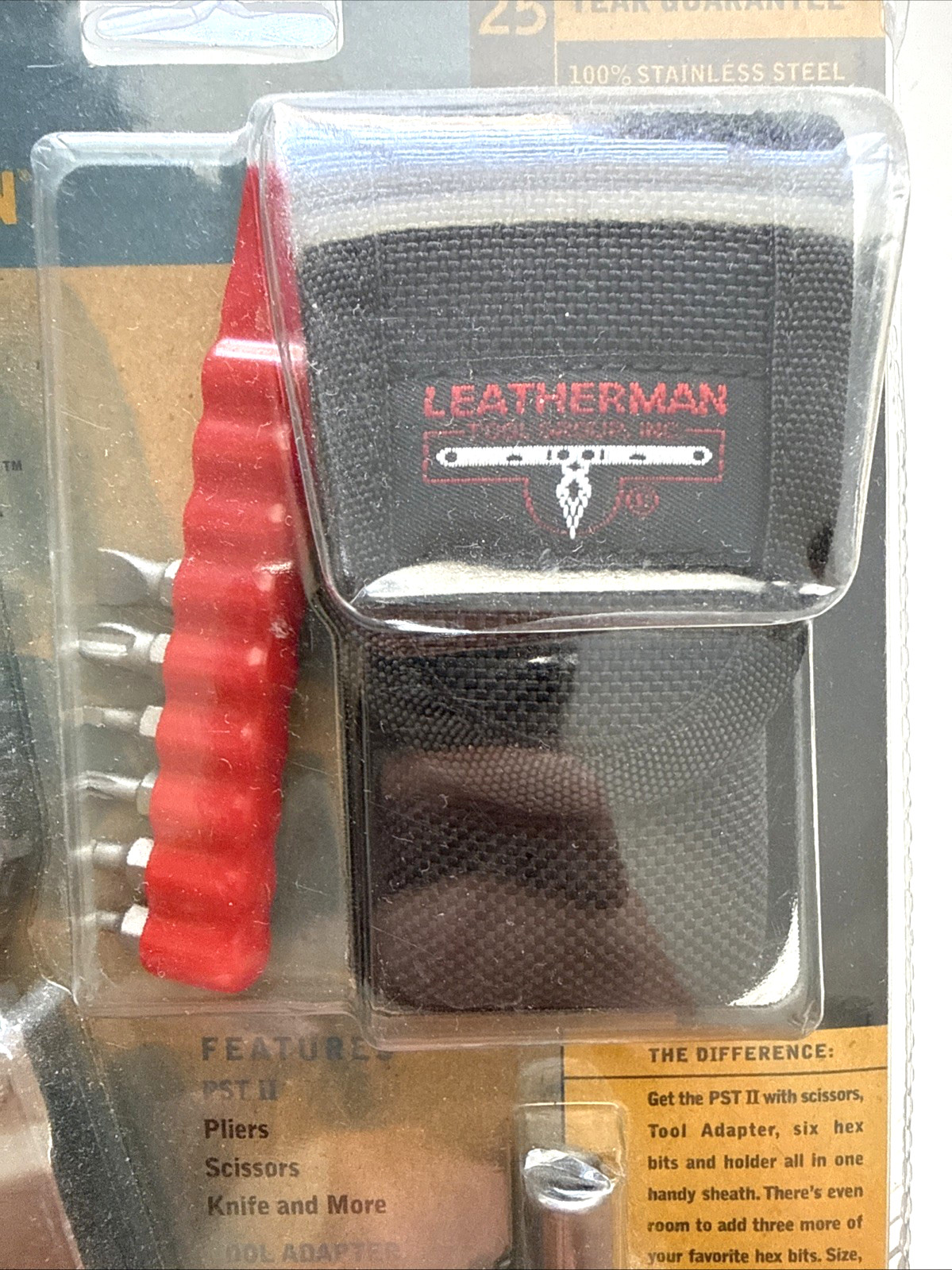 Leatherman PST ll Multi-Tool & Tool Adapter USA