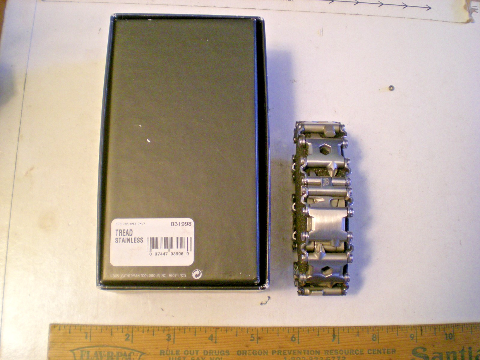 Leatherman Tread Stainless 831998 With Box, Instructions Authentic