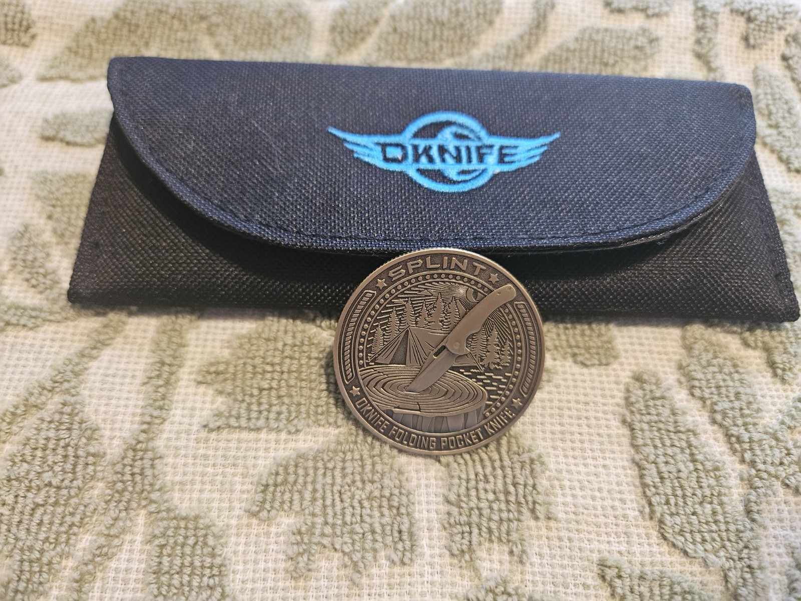 SPLINT OLIGHT Folding Pocket Knife Outdoor Elite COIN & Knife Protector ONLY.