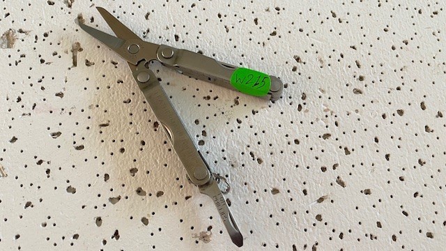 Leatherman Micra PATS PEND MultiTool StainlessSteel Scissors,Knife,Opener Bottle