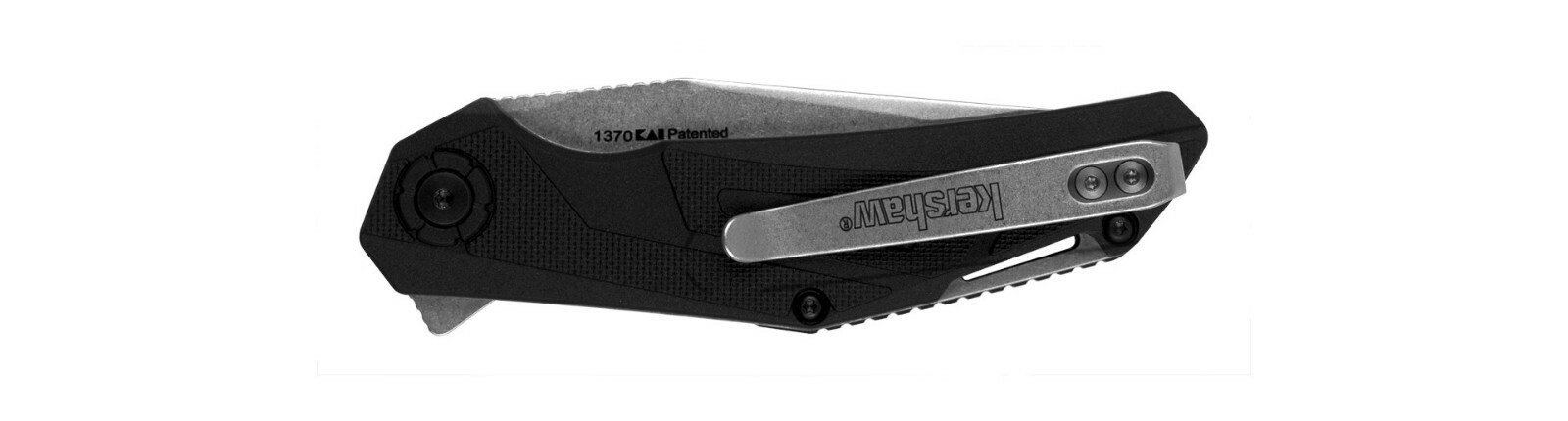 Kershaw Camshaft, 3″ Folding Knife/Assisted, Clip Point, Plain Edge, 1370