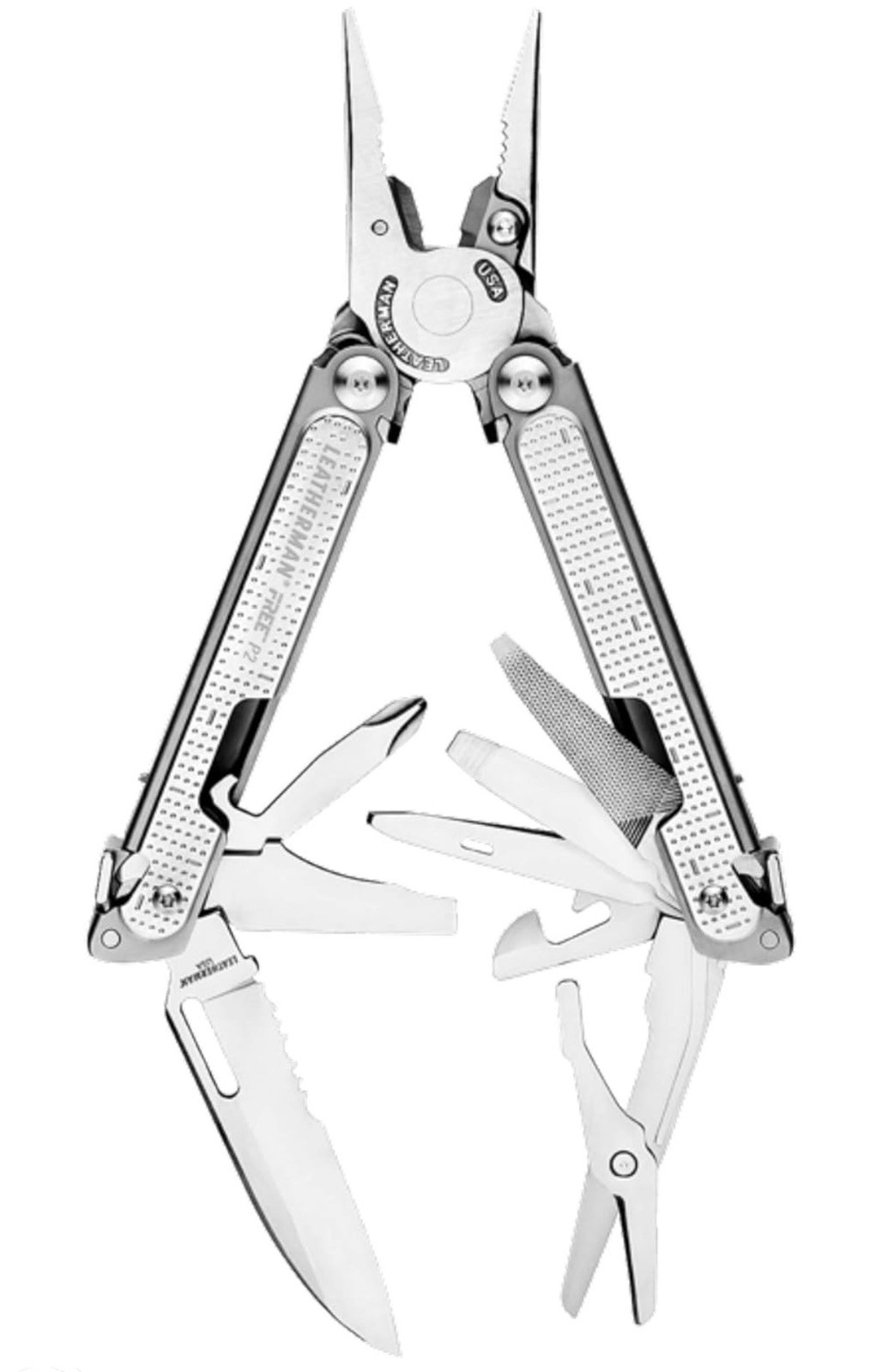 Leatherman Free P2 multitool Brand new in box with Grey Sheath