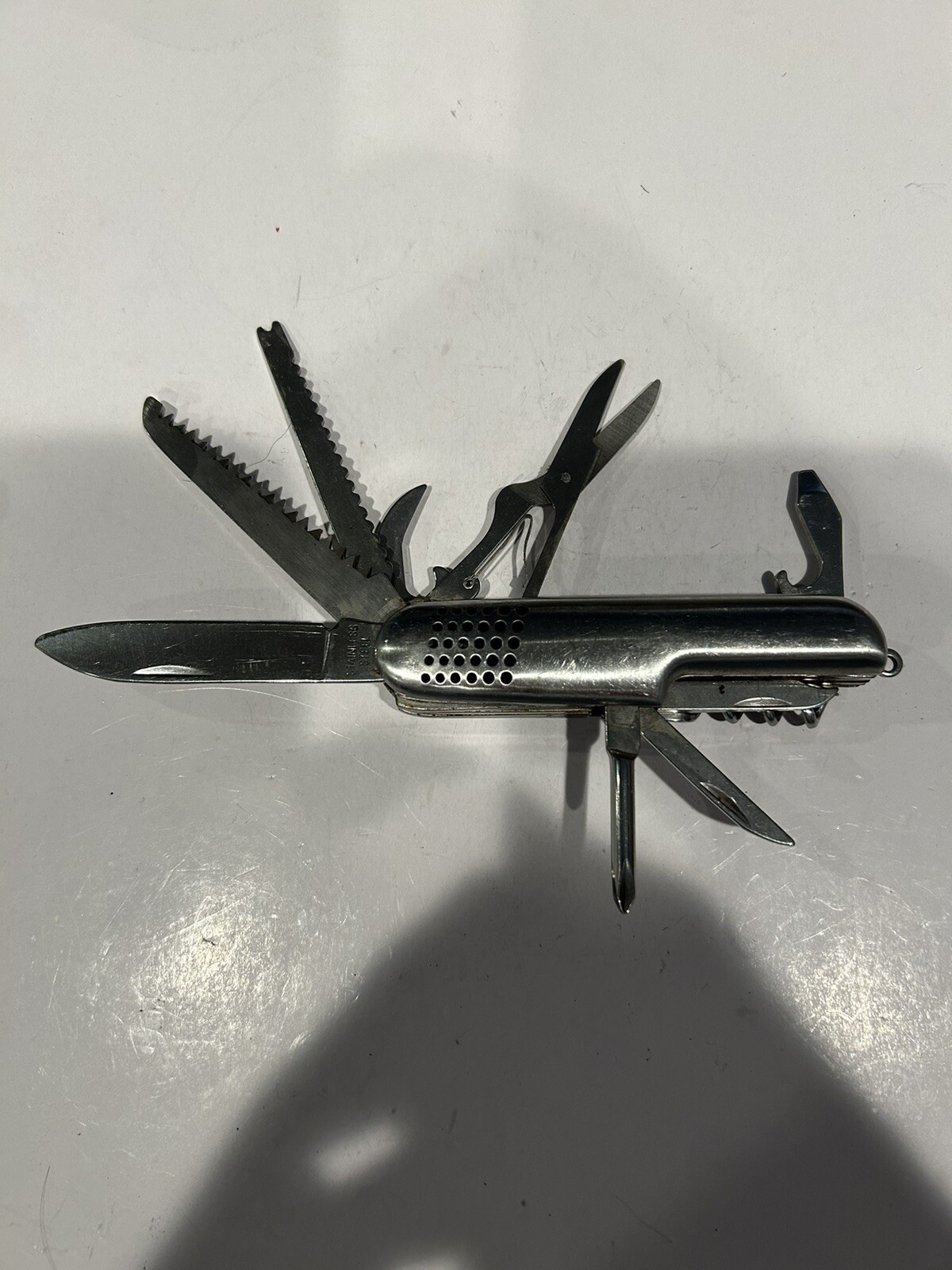 Pocket Knife Multi Tool Blade Stainless Steel Unbranded