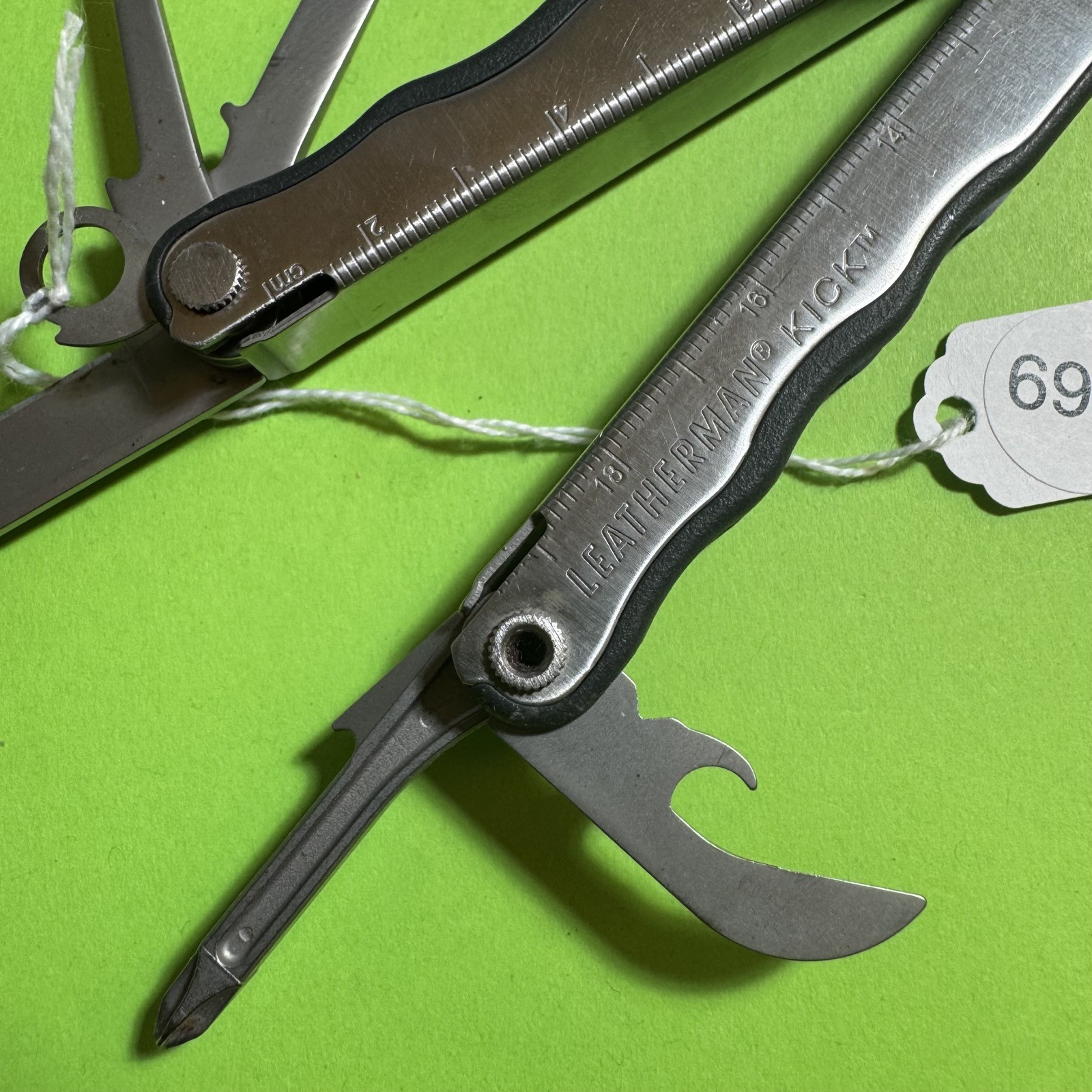 Leatherman Kick Plier Multi Tool Multifunction Pocket Knife Stainless EDC #690