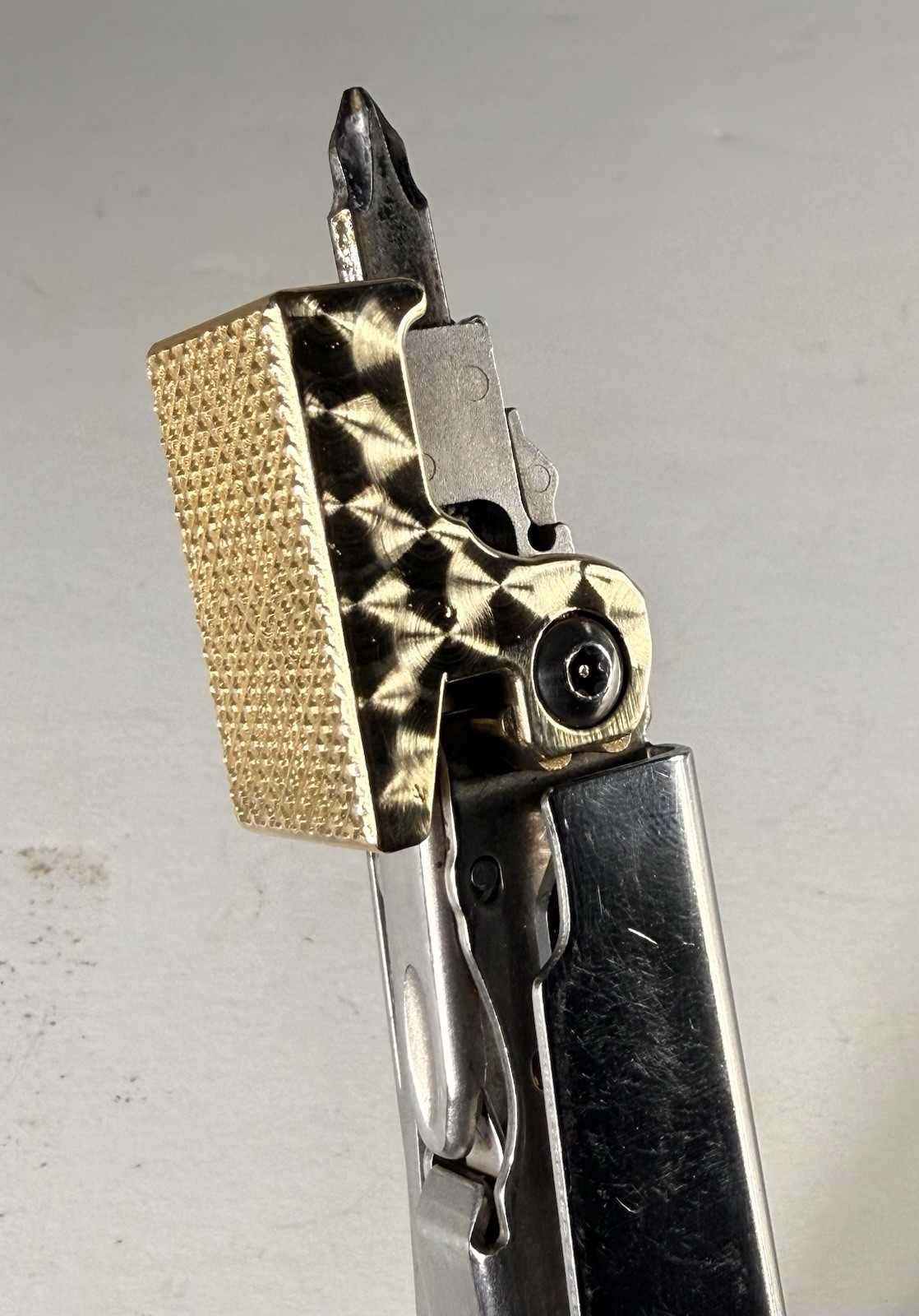For Leatherman Surge, BRASS Hammer Head,SPECIAL EDITION,tactical,military
