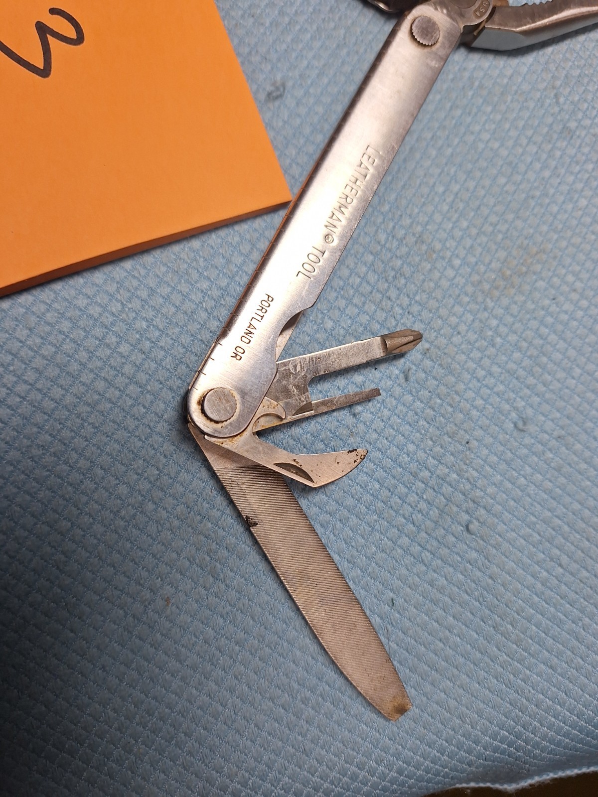 1 LEATHERMAN ORIGINAL PST Multi Tool Knife DATE 0197 Excellent Lot P3