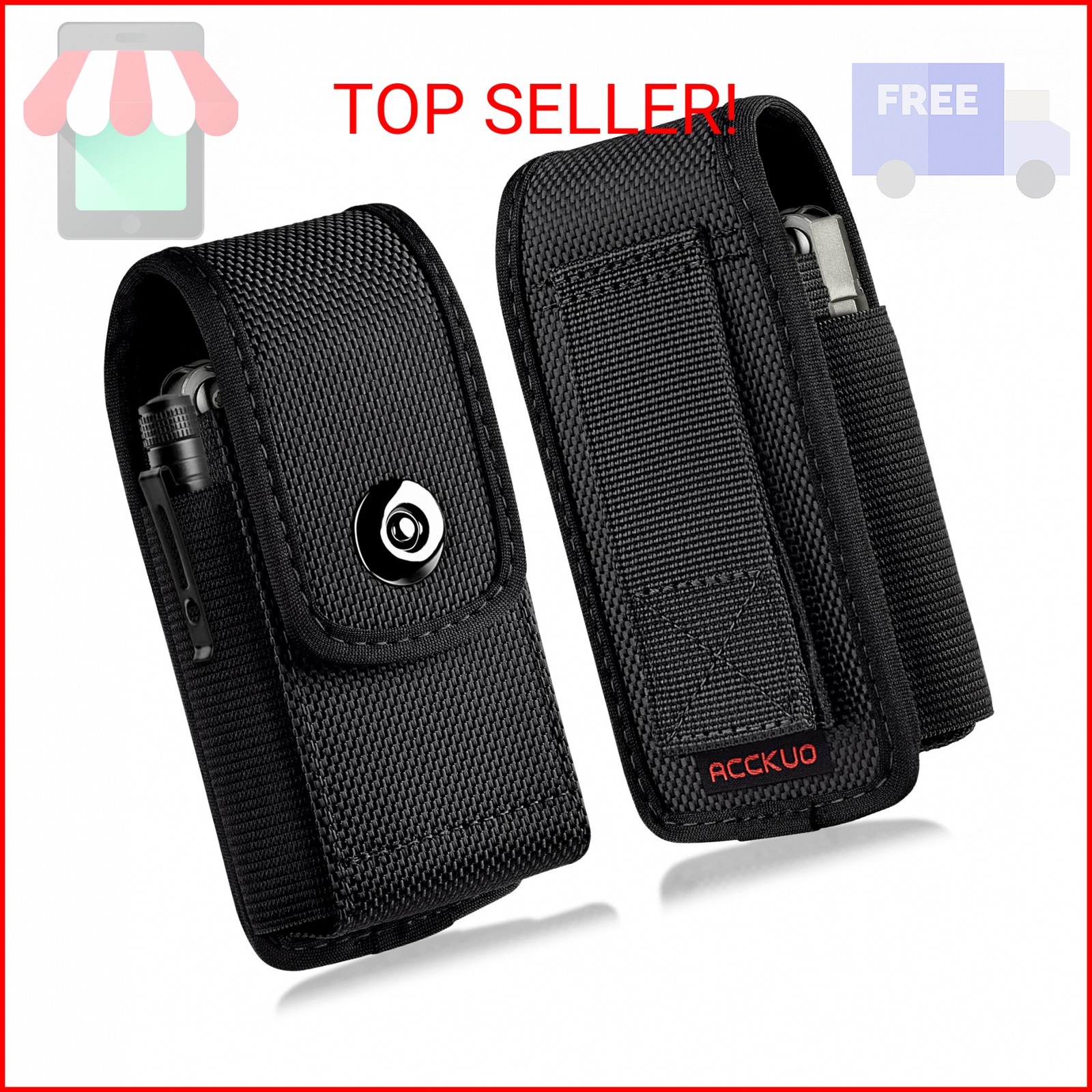 ACCKUO Multitool Sheath Compatible with Leatherman EDC Belt Organizer Tool Holst