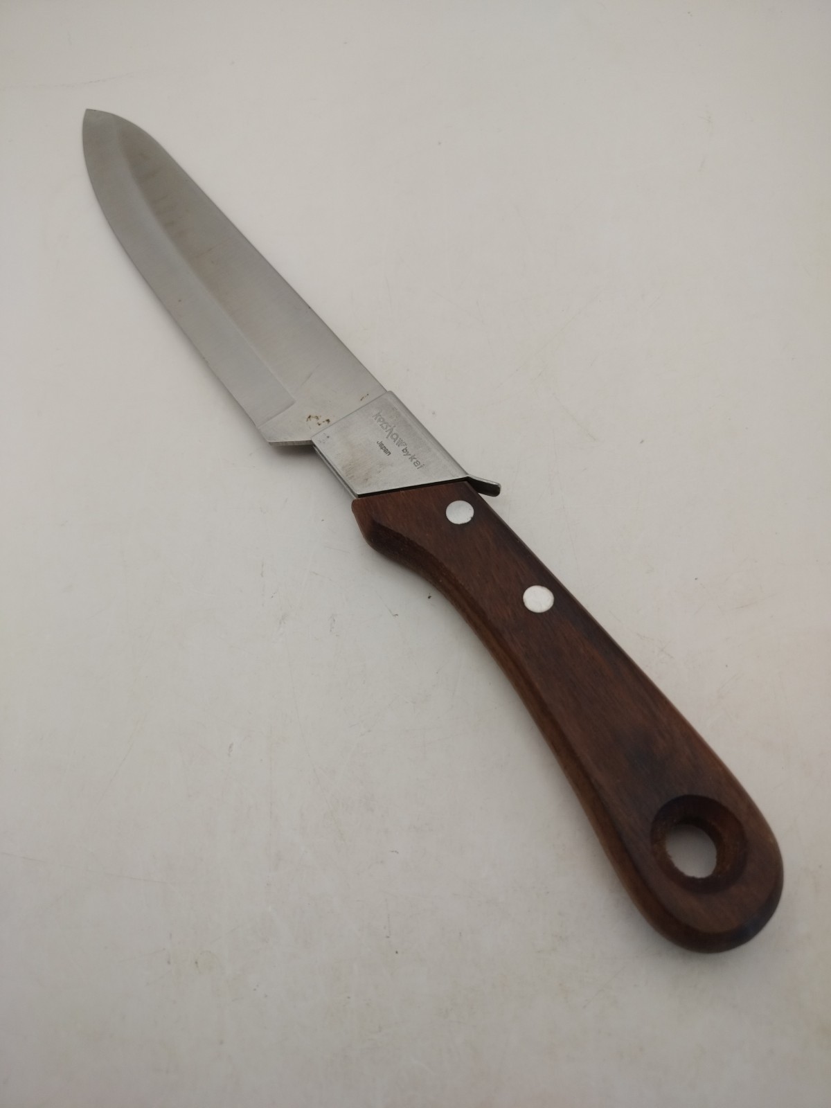 Kershaw by Kai Japan Detachable Blade Utility Camp Knife Wood Handle