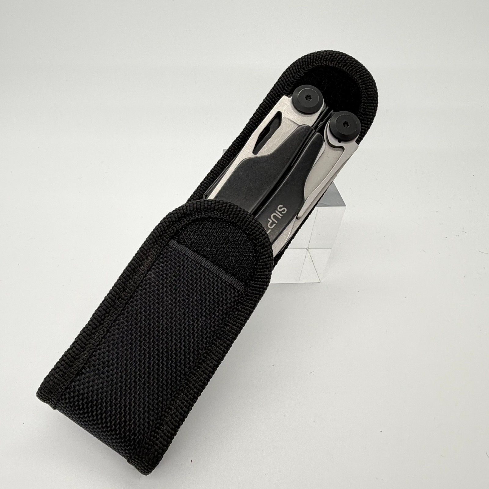 SIUPRO 18-in-1 Tactical Multi-Tool Black Stainless Steel Folding Pliers Sheath