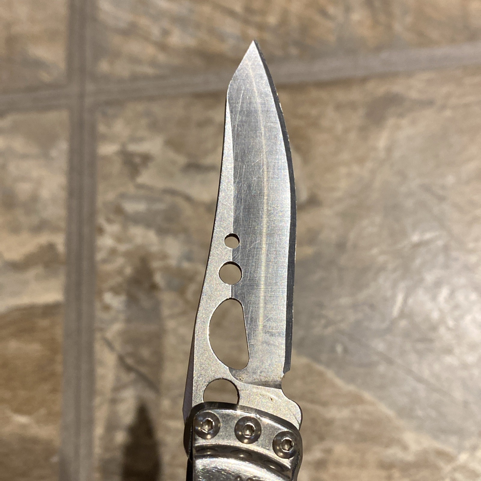 Nice! Leatherman Skeletool KB Folding Knife USA Black Handles With Bottle Opener