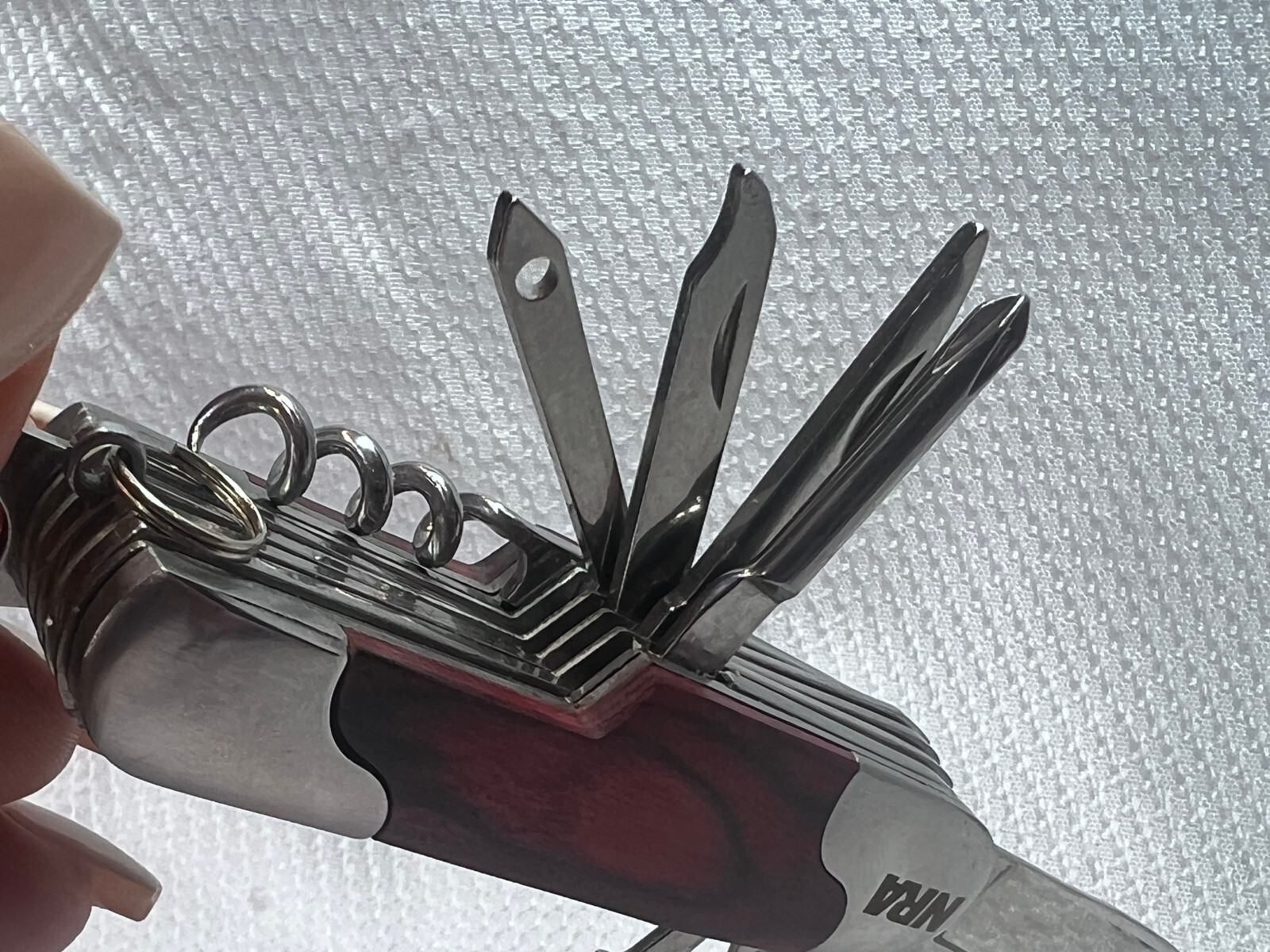 Camping Survivalist Lot NRA Flashlight Knife Multi tool & Folding HOBO Utensil