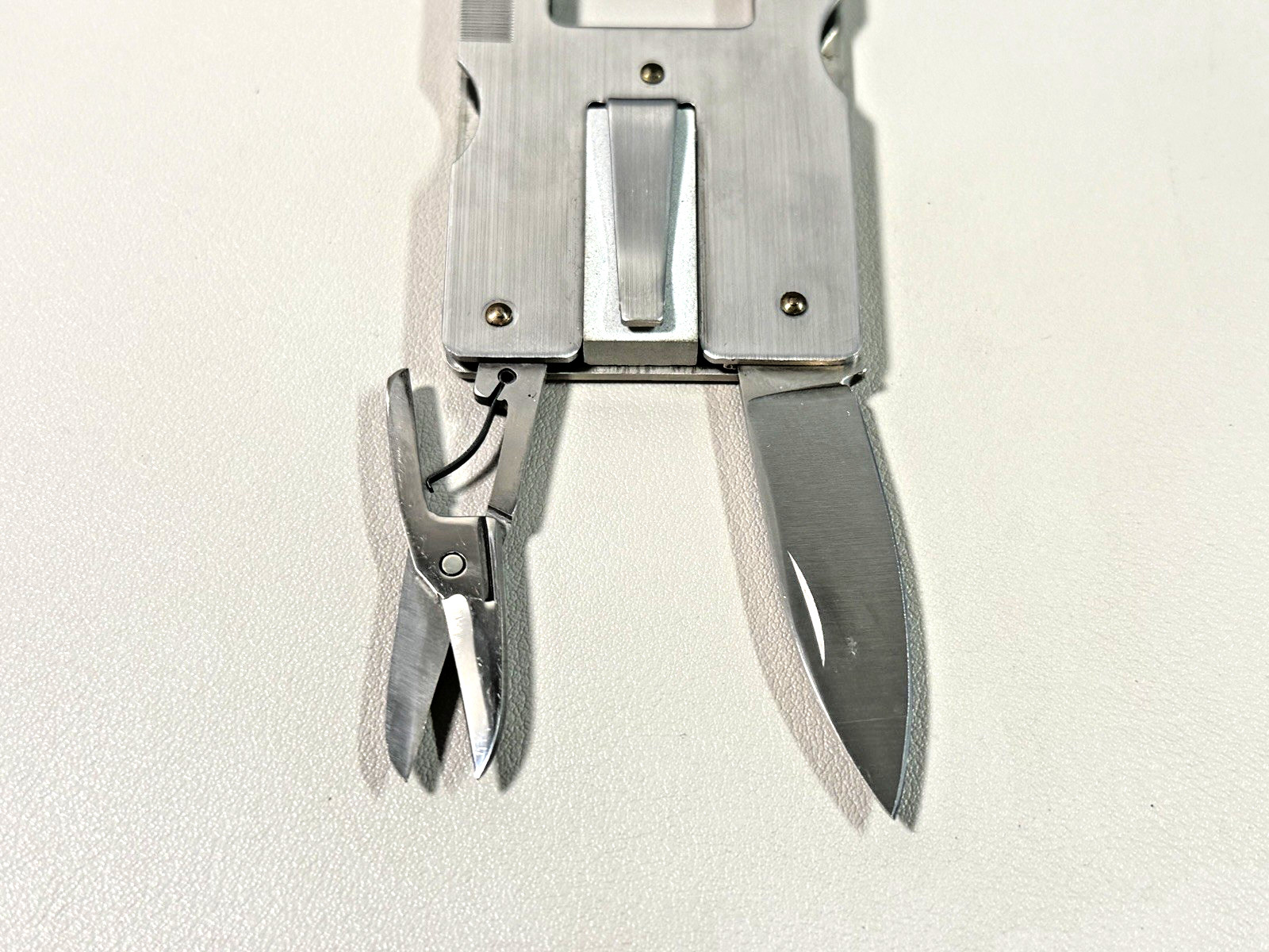 Vintage THE NATURE COMPANY Kanger SURVIVAL MULTI TOOL + Pouch Belt Sheath Manual
