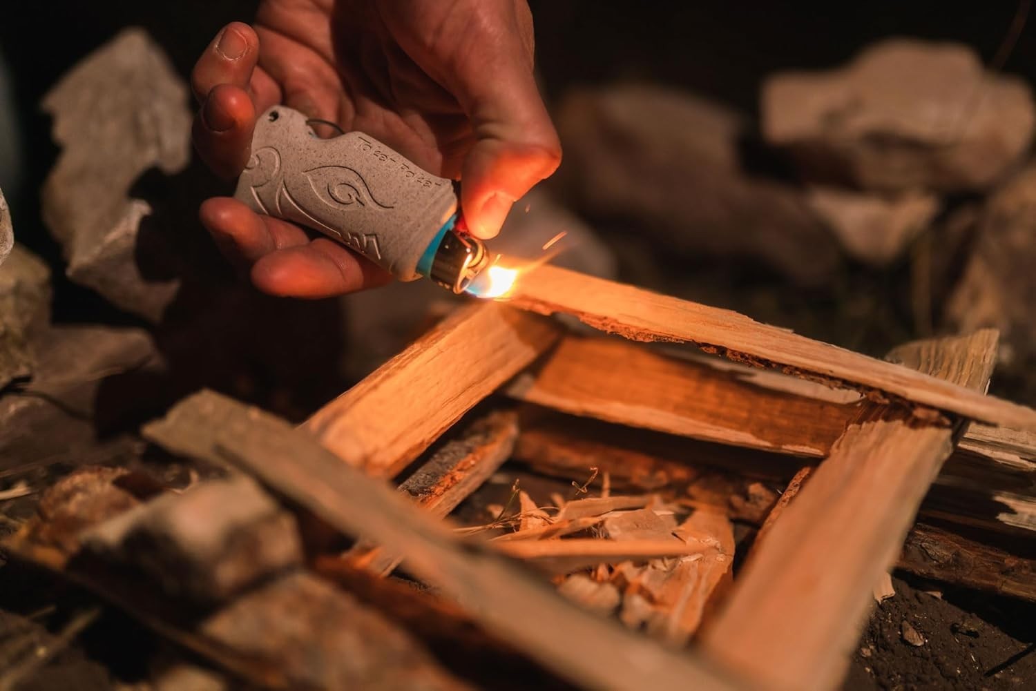 Compact Retractable Bottle Opener & Stainless Steel Poker for Adventurers