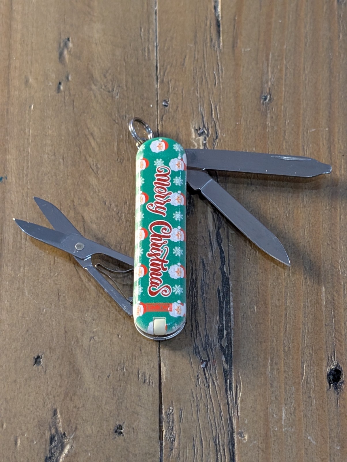 Victorinox – Merry Christmas SMNW – Classic SD Swiss Army Multi-Tool – BS-54