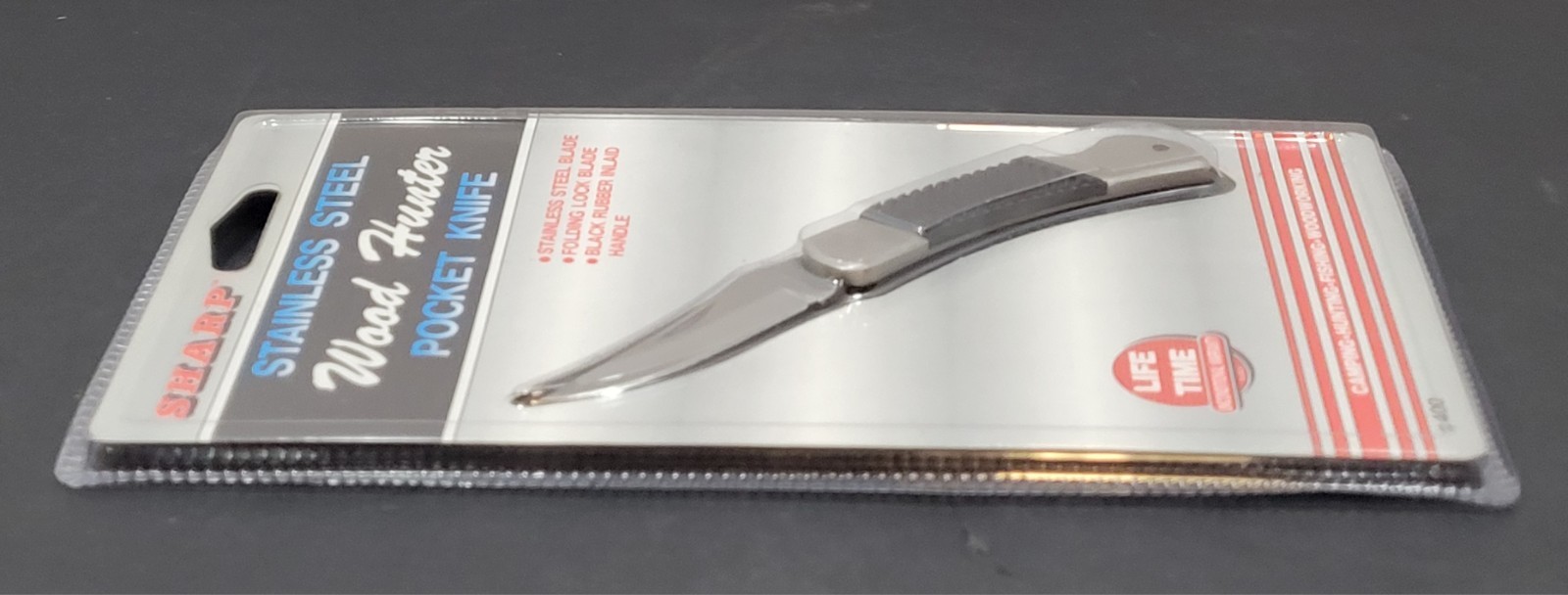 Sharp Sportsman Classic Bonus Pack & Stainless Steel Pocket Knife – Lot of 2