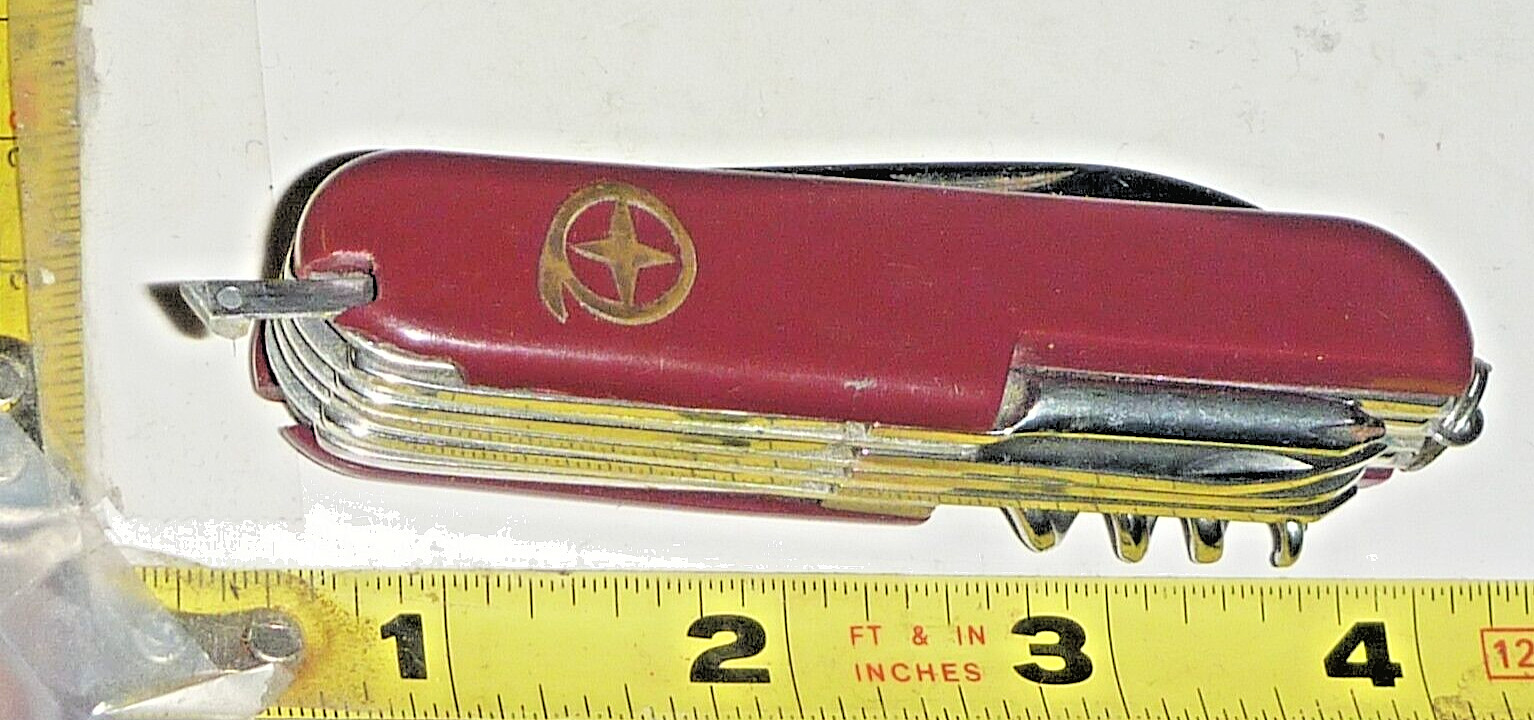 Swiss Army Style Multi-Function Pocket Knife – 11 Blades – Stainless – China