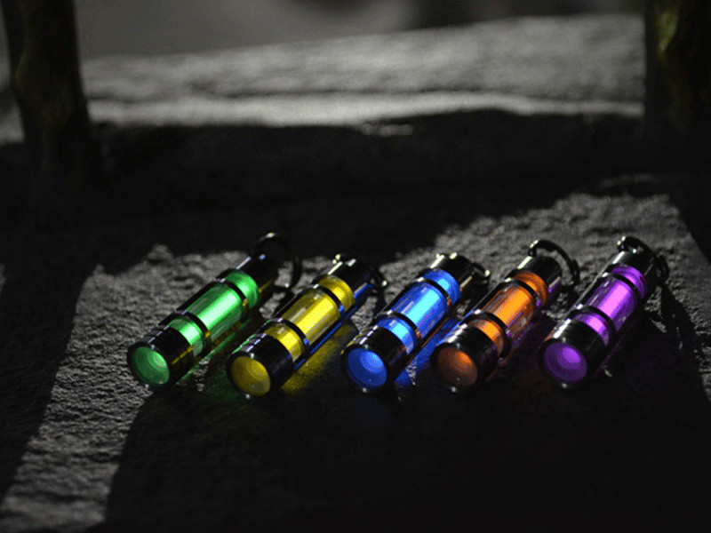 3×22.5mm Glass Tube W/ Titanium Enclosure Night Luminous 25 Years Lamp Tube 1pc