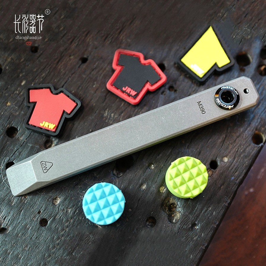 Premium M390 Steel EDC Pry Tool Pocket Flat Bar for Survival Everyday Carry