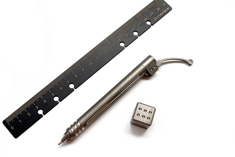 Titanium Alloy Siphon Pen Tactical Signature Pen Office Student Stationery Gifts