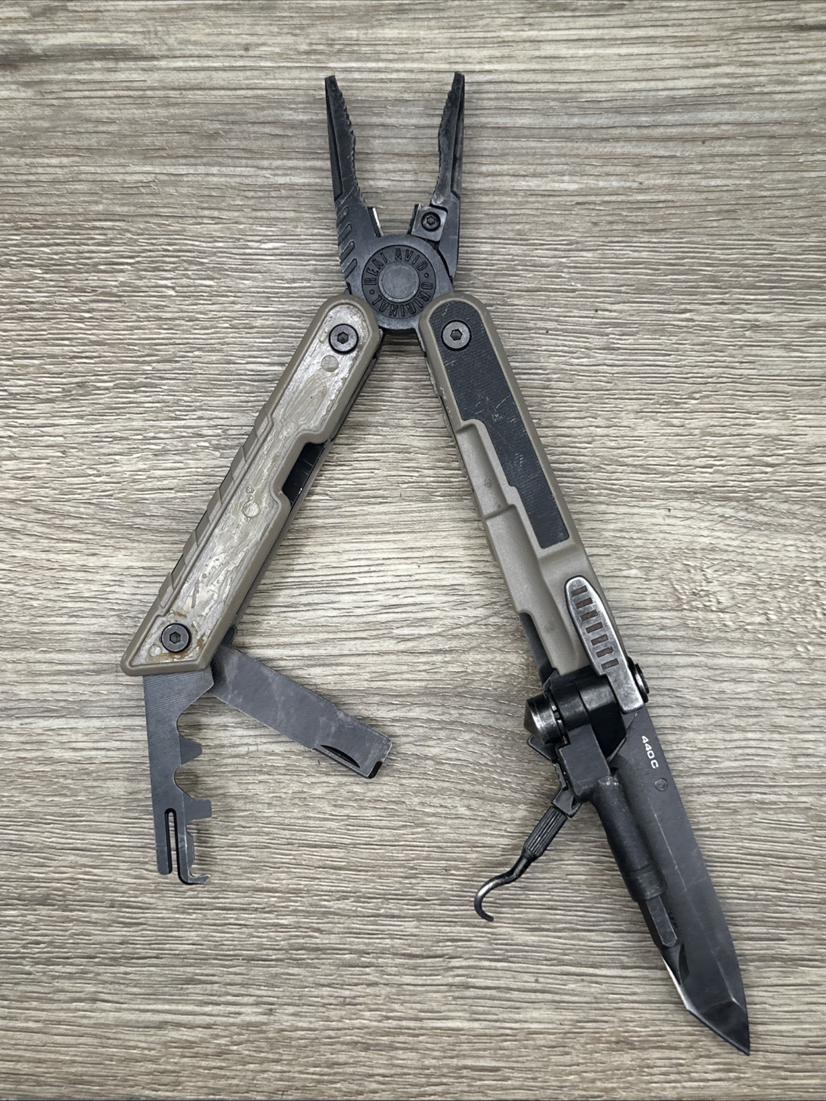 Real Avid Multi-Tool AR15 Hunting Rifle Tool Pliers Knife More!