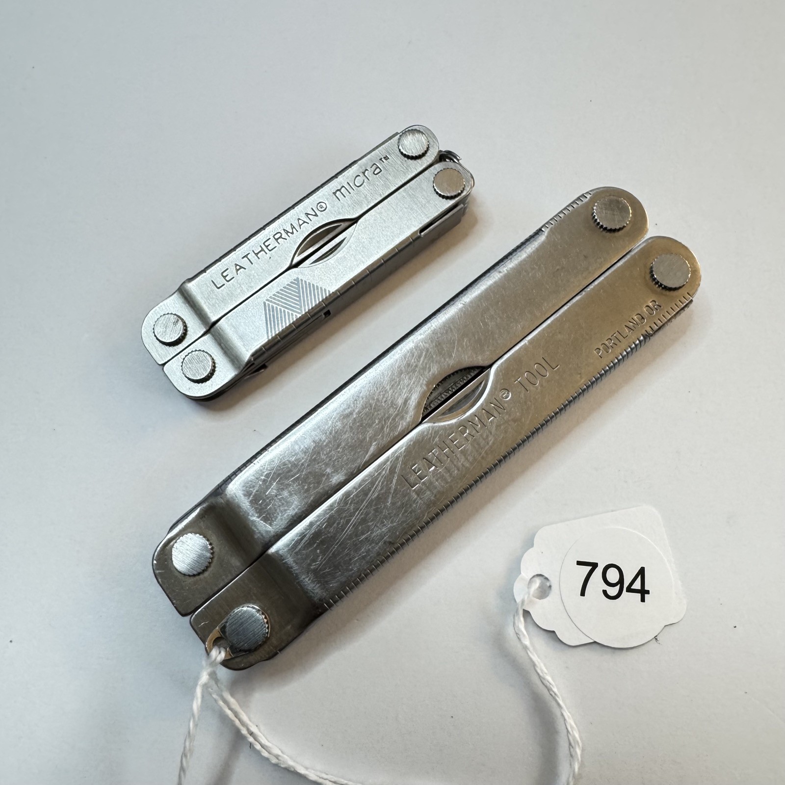 Leatherman PST and Micra Multi-Tool Pocket Knife PST is Dated 0496 #794