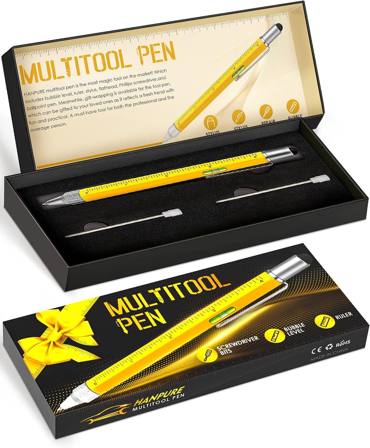 Stocking Stuffers for Men, Gifts for Him, Multitool Pen Christmas Birthday Prese