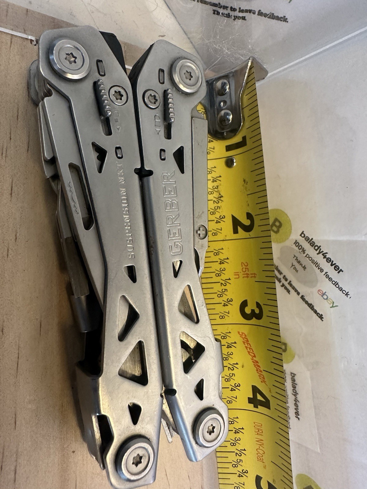 GERBER SUSPENSION NXT 15 In 1 Multitool 4” Closed Silver (MSRP $64)