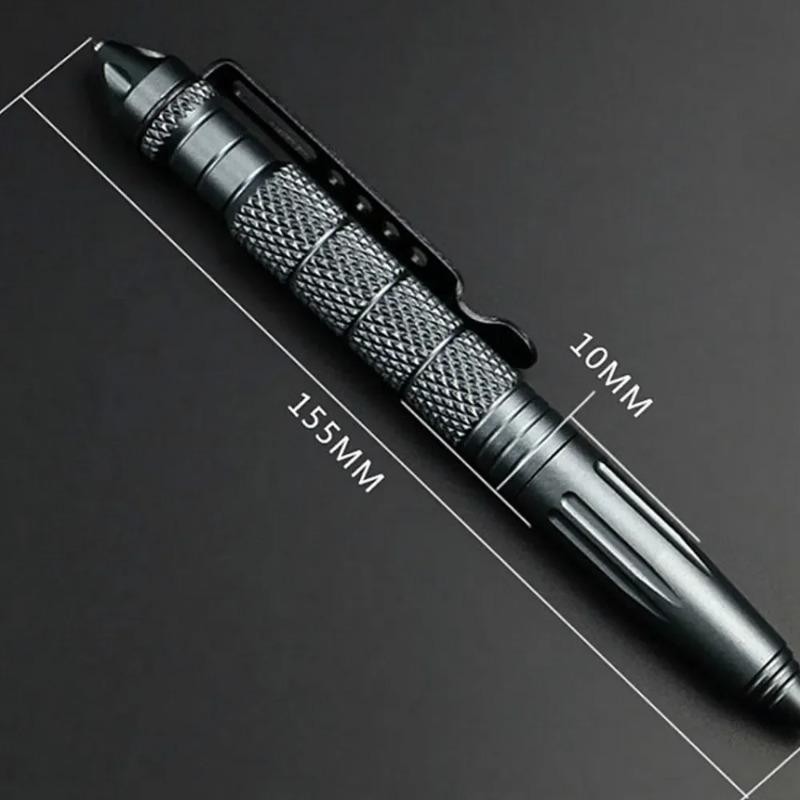 Tactical Pen Aluminum Alloy Glass Breaker Survival Tool Outdoor Emergency