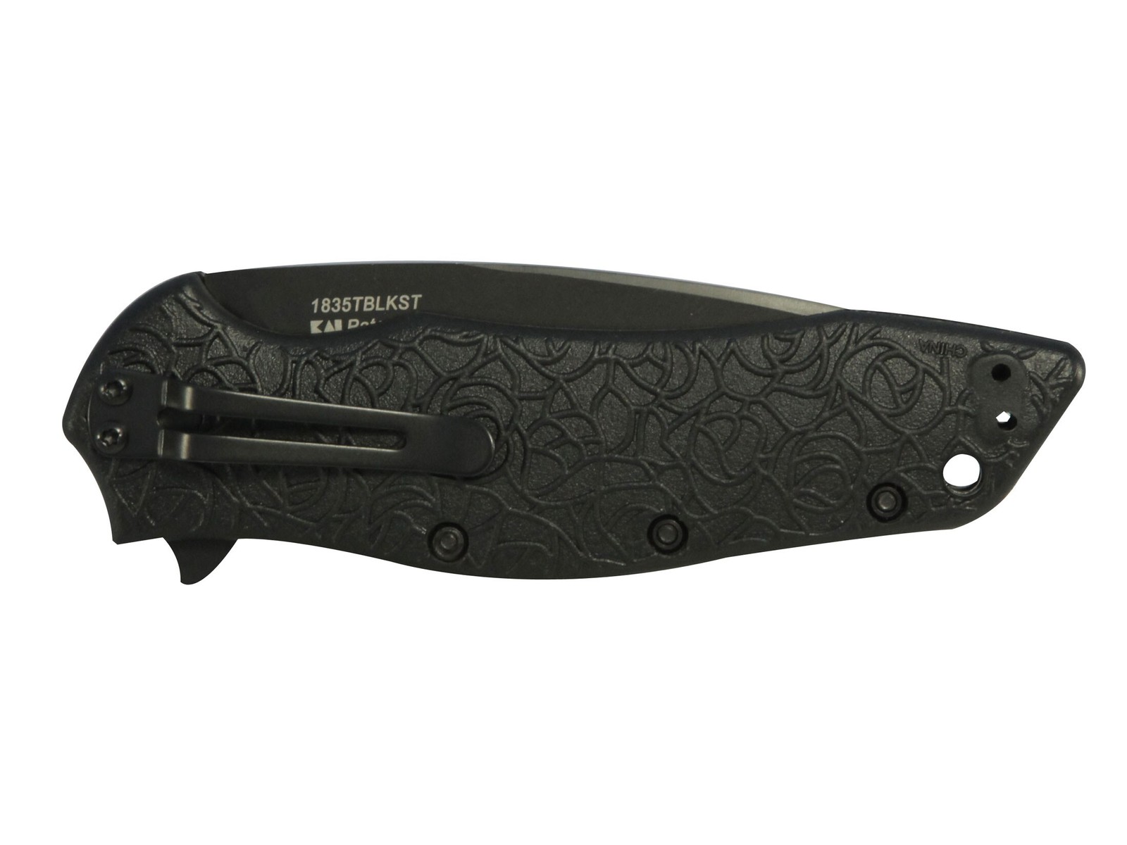 Kershaw Kuro Assisted Opening Pocket Knife 3.125″ Partially Serrated Tanto Point