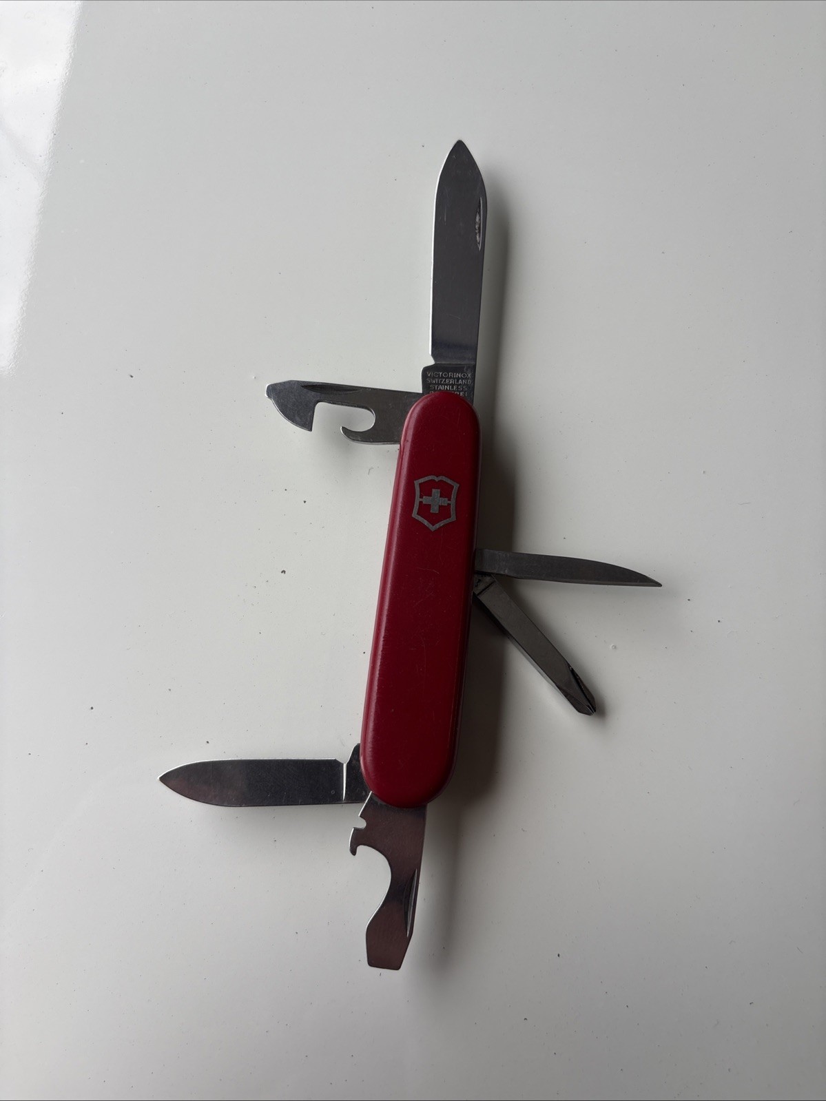 Victorinox Swiss Army Knive Officier Suisse With Lincoln Cars Logo