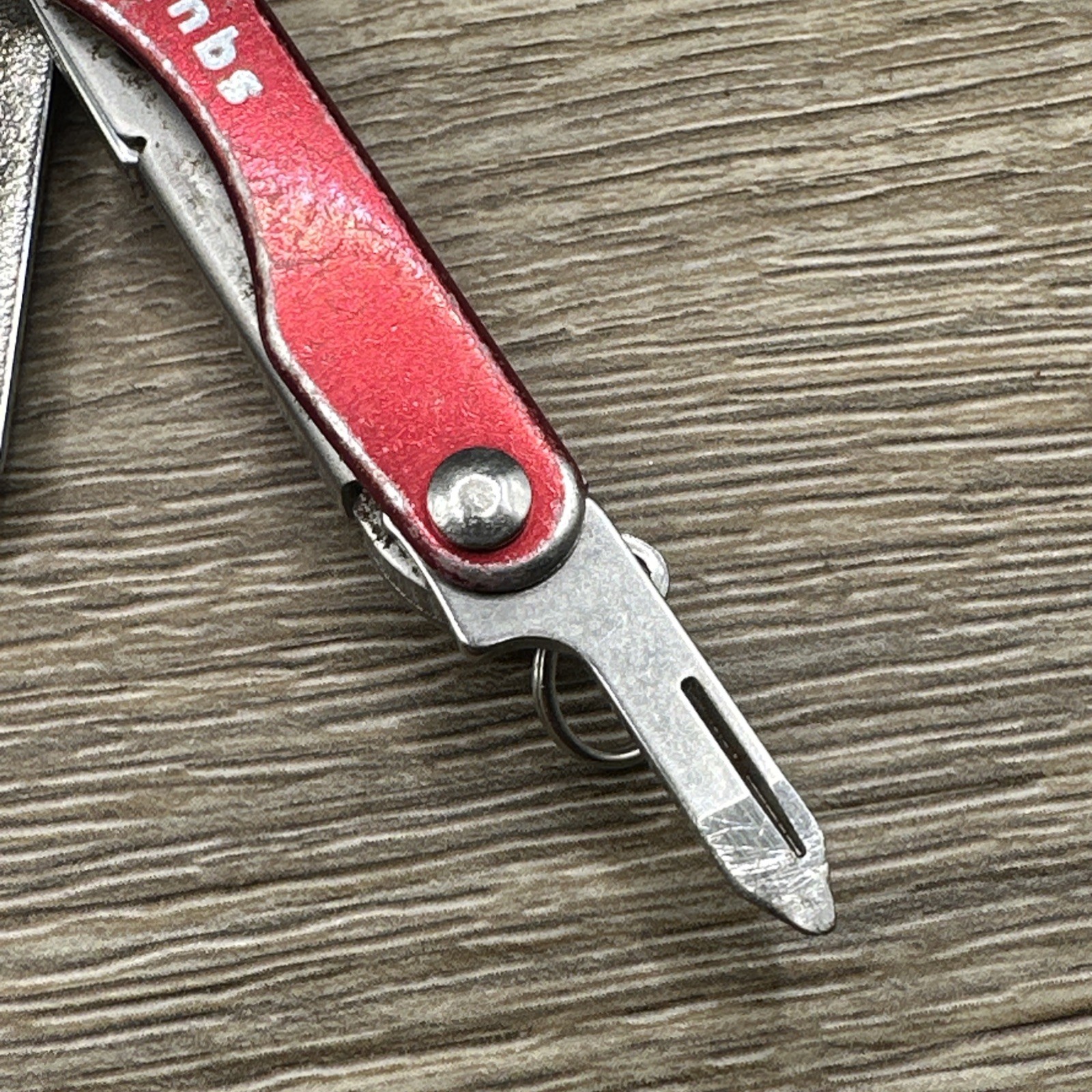 Leatherman Squirt S4 Compact Folding Multi Tool Scissors Knife Tweezers