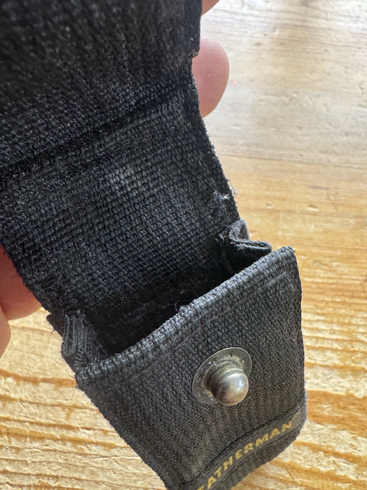Leatherman Black Nylon Sheath For Rebar,Wingman,Wave,etc. – Sheath Only No Tool