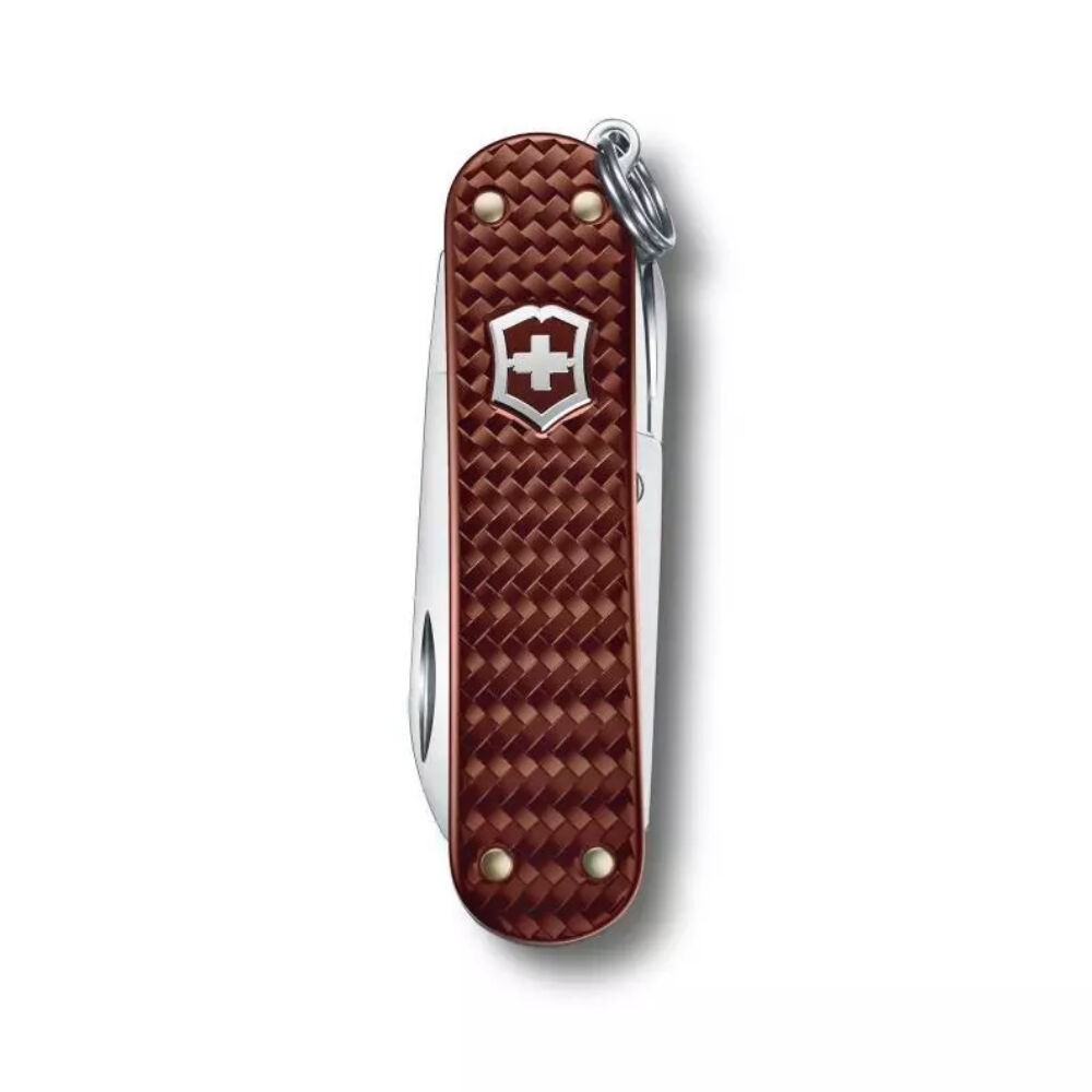Victorinox Swiss Army Classic SD Precious Alox Pocket Knife | Brown