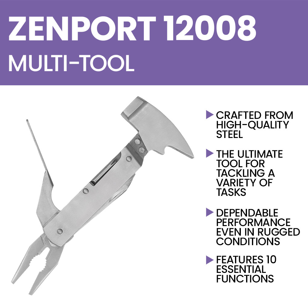 10-Function Pliers Multi-Tool