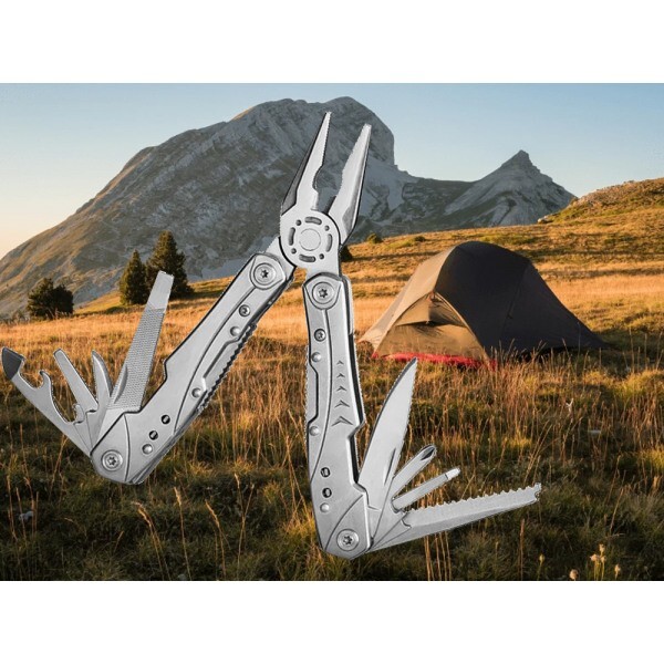 23-in-1 EDC Pocket Knife Set with Wire Stripper, Needle Nose Pliers, and Pocket