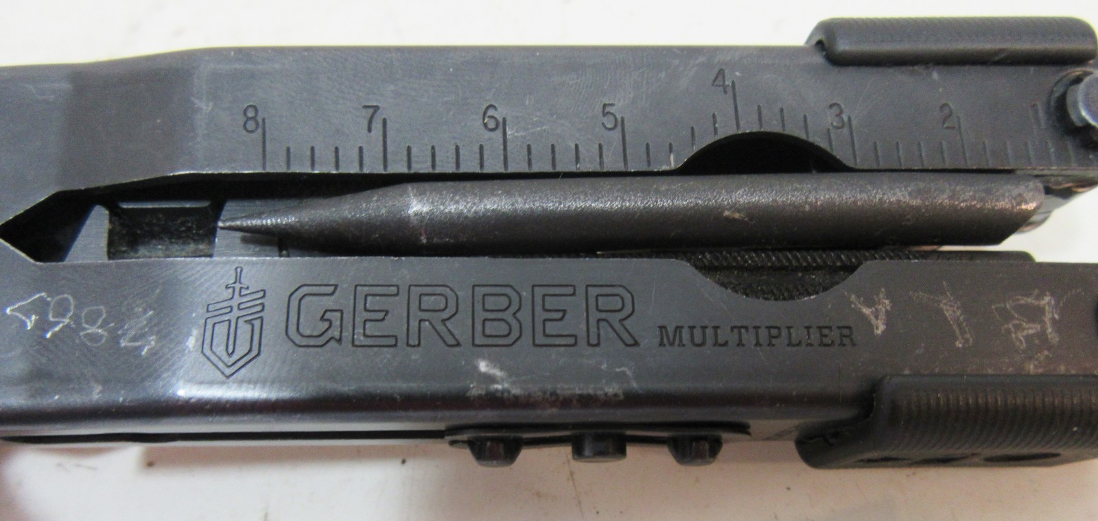 GERBER MULTI PLIER 600 DET STAINLESS MULTI FUNCTION TOOL Inscribed handle