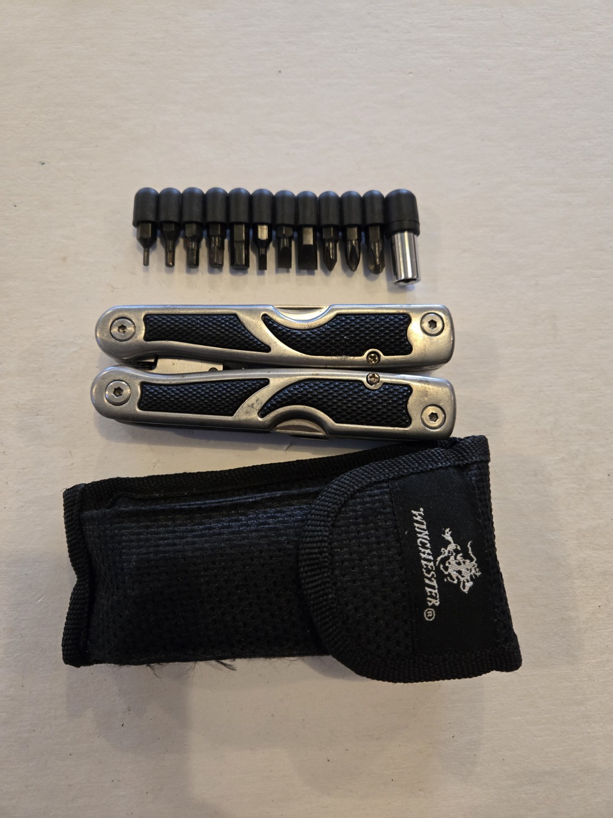 Winchester Combination Multi Tool w/Sheath & Attachments – (TSA Confiscated)
