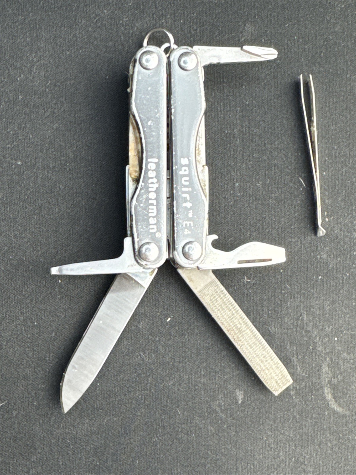 Leatherman Squirt E4 Multi-Tool w/Wire Strippers Gray 3400.2