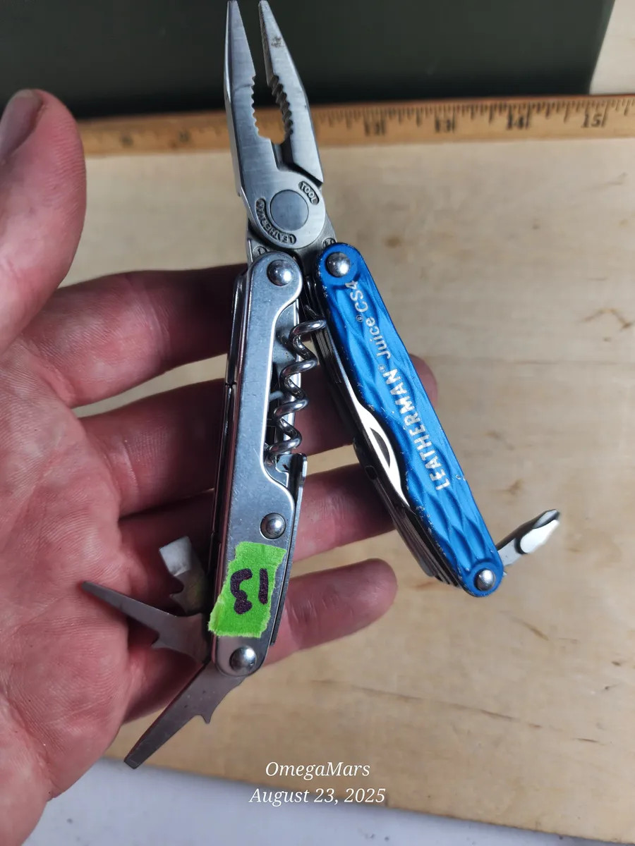 Leatherman Juice CS4 #13Gr Light usage