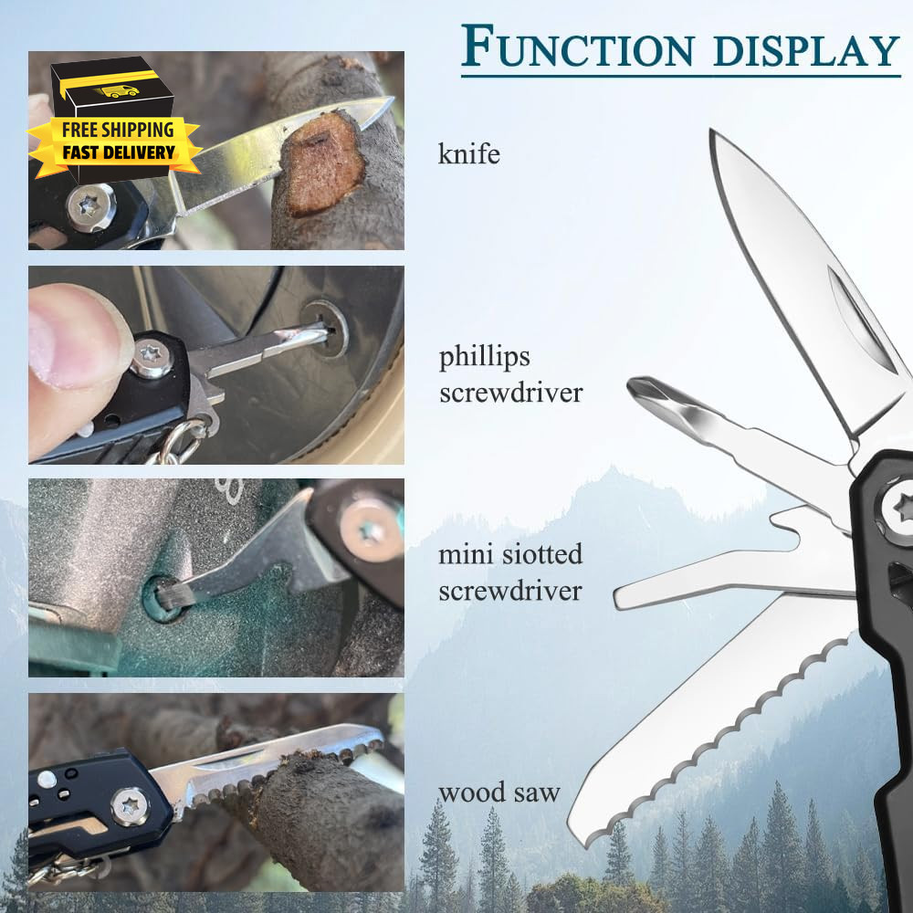 MINI Multitool Pliers, Christmas Birthday Gifts for Men Boyfriend Dad Husband Wo