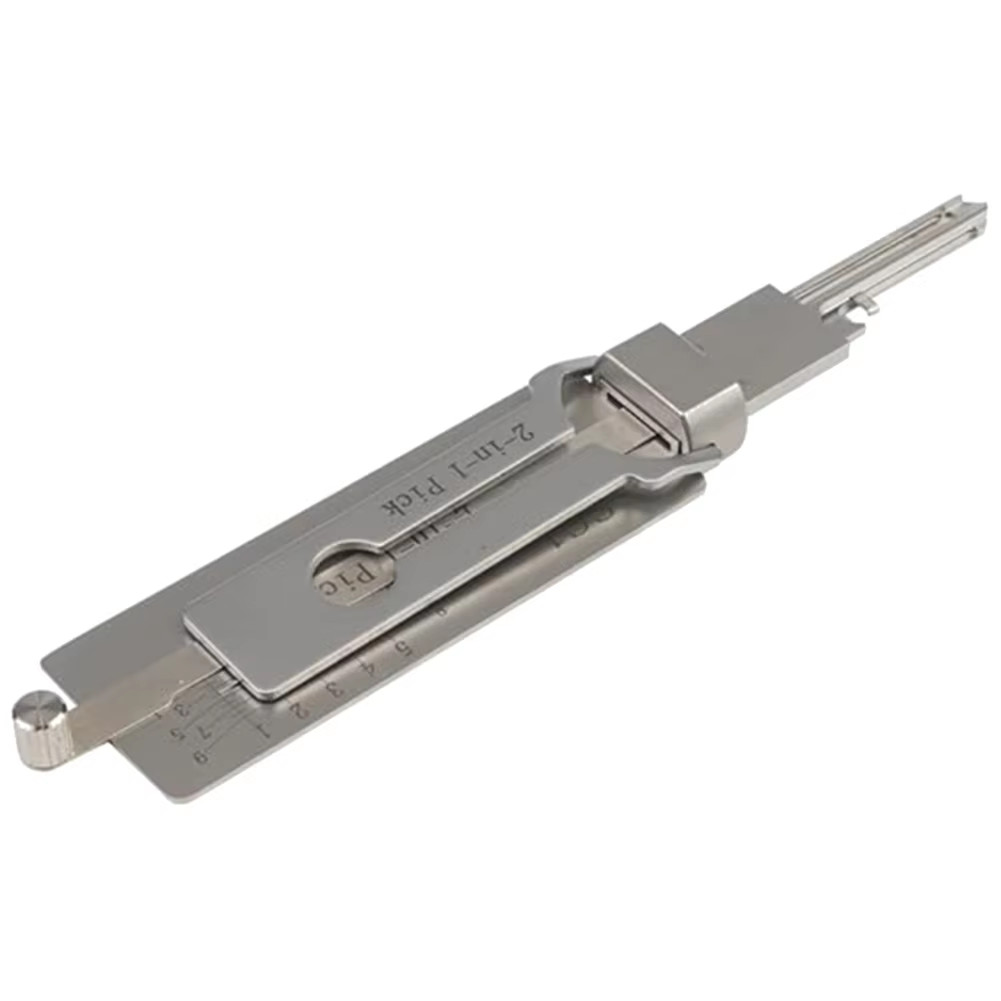 Stainless Steel Key Decoder SS001 Precision Hook O-Ring Pick Repair Hand Tool