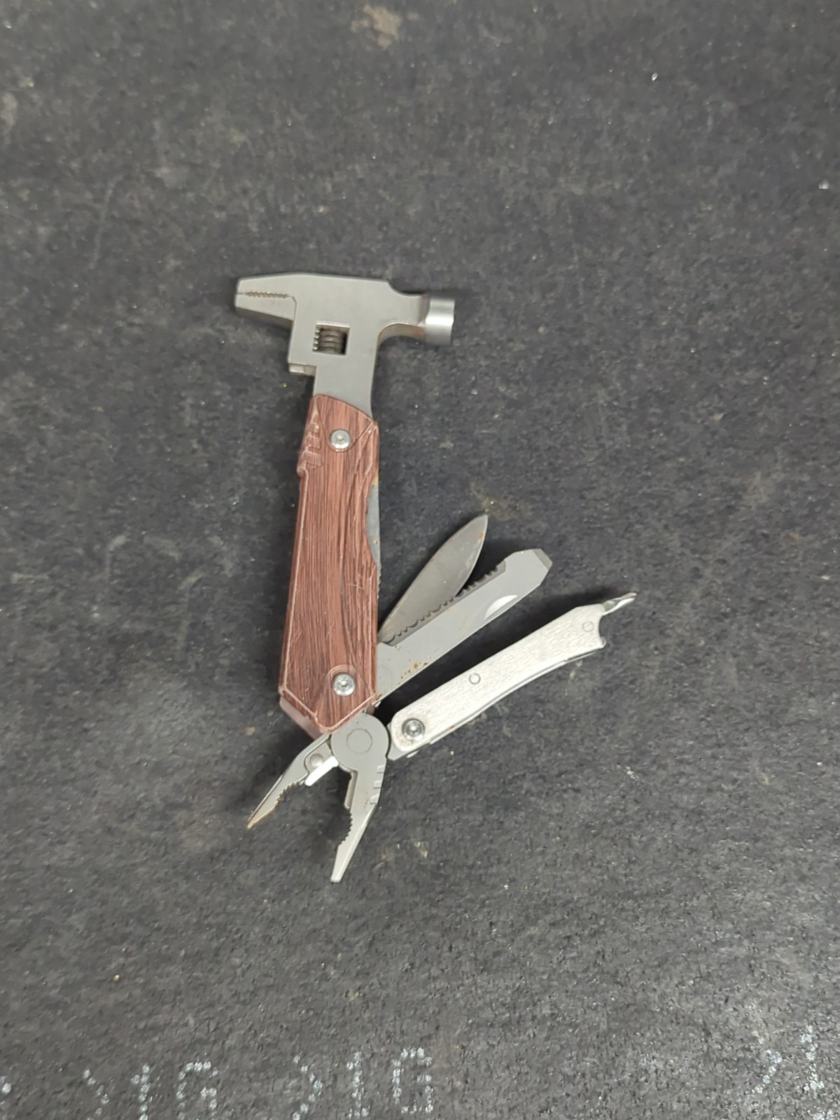 Protocol Hammer Plus Multi-Tool (Pliers, Saw, Wrench, Hammer, Knife)