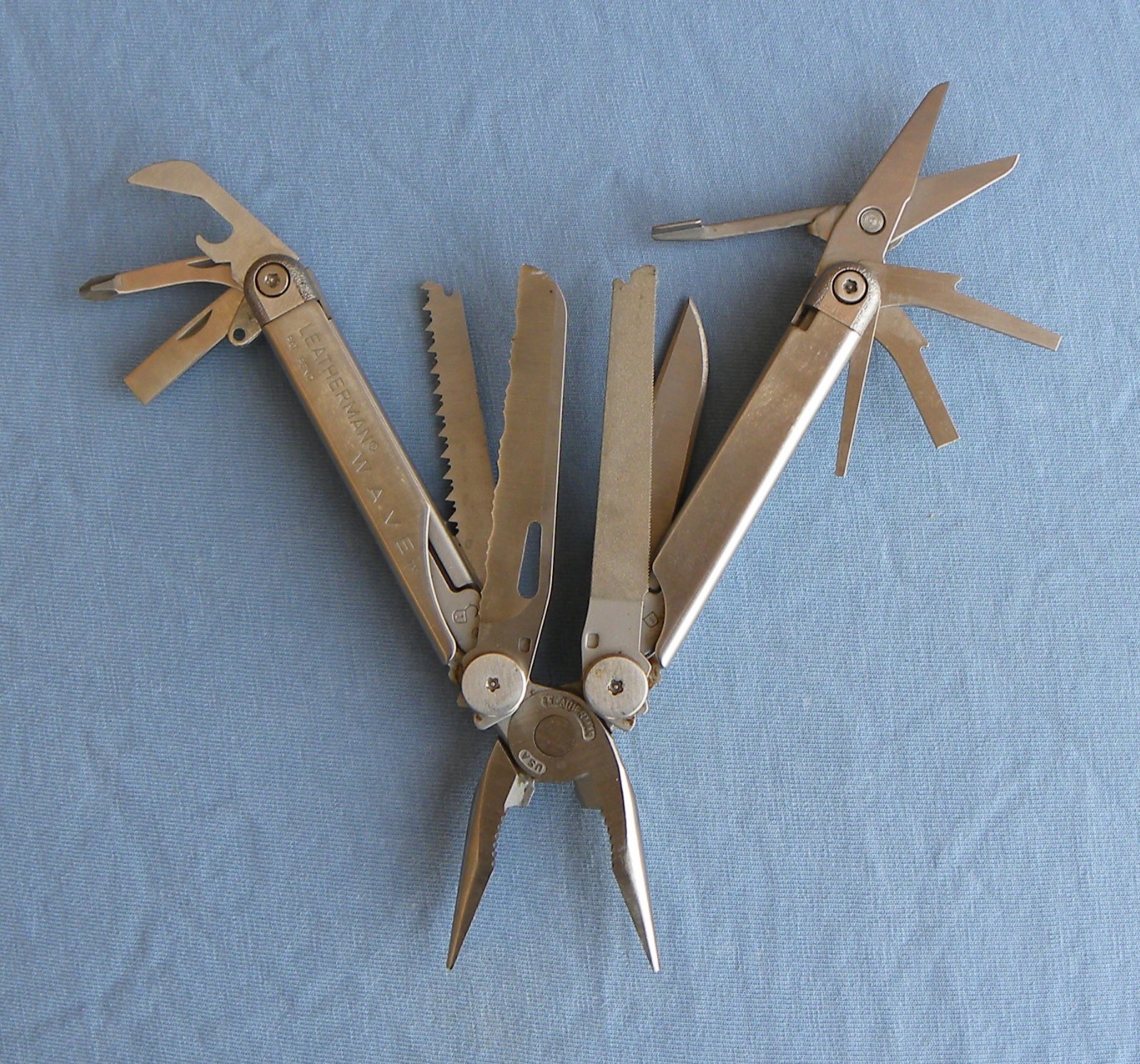 Leatherman Tool Wave w/Leather Sheath Multi-Tool, 07/00