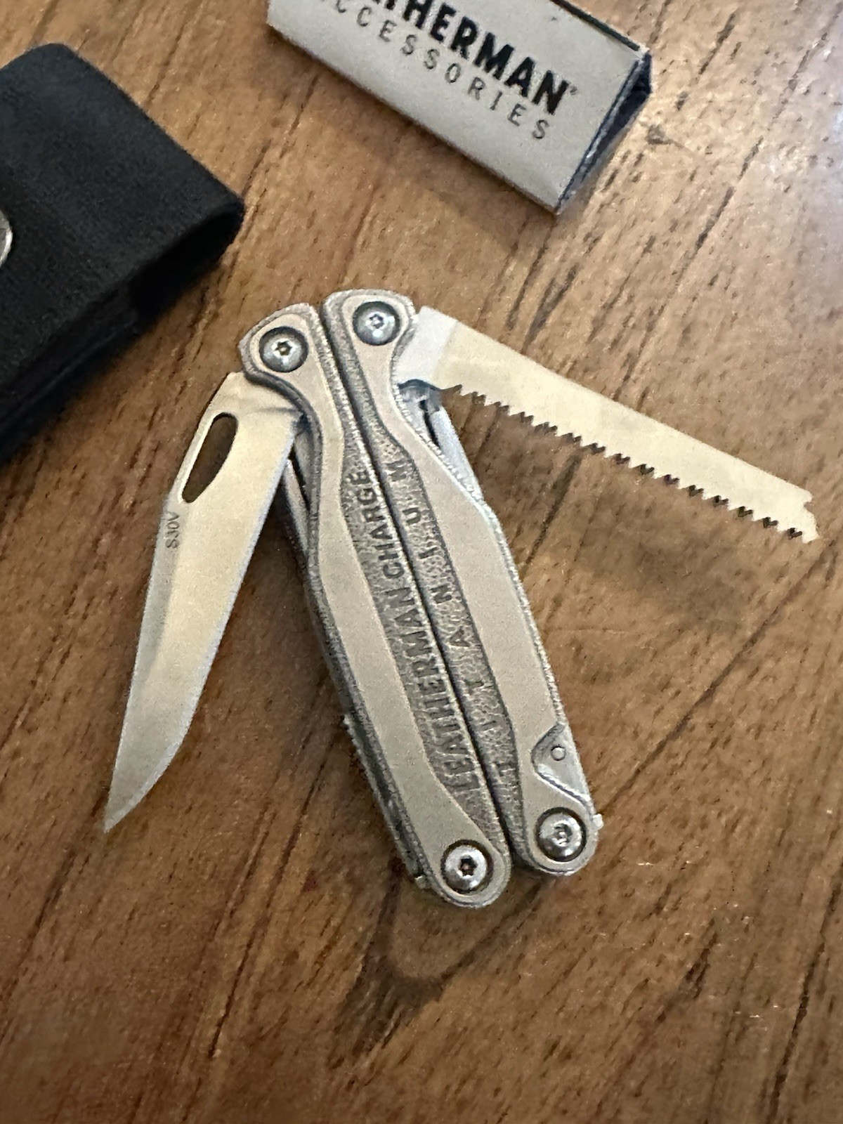 Leatherman Charge Plus TTI Survival Kaito KA500 Emergency Radio Flint Fire Rod+