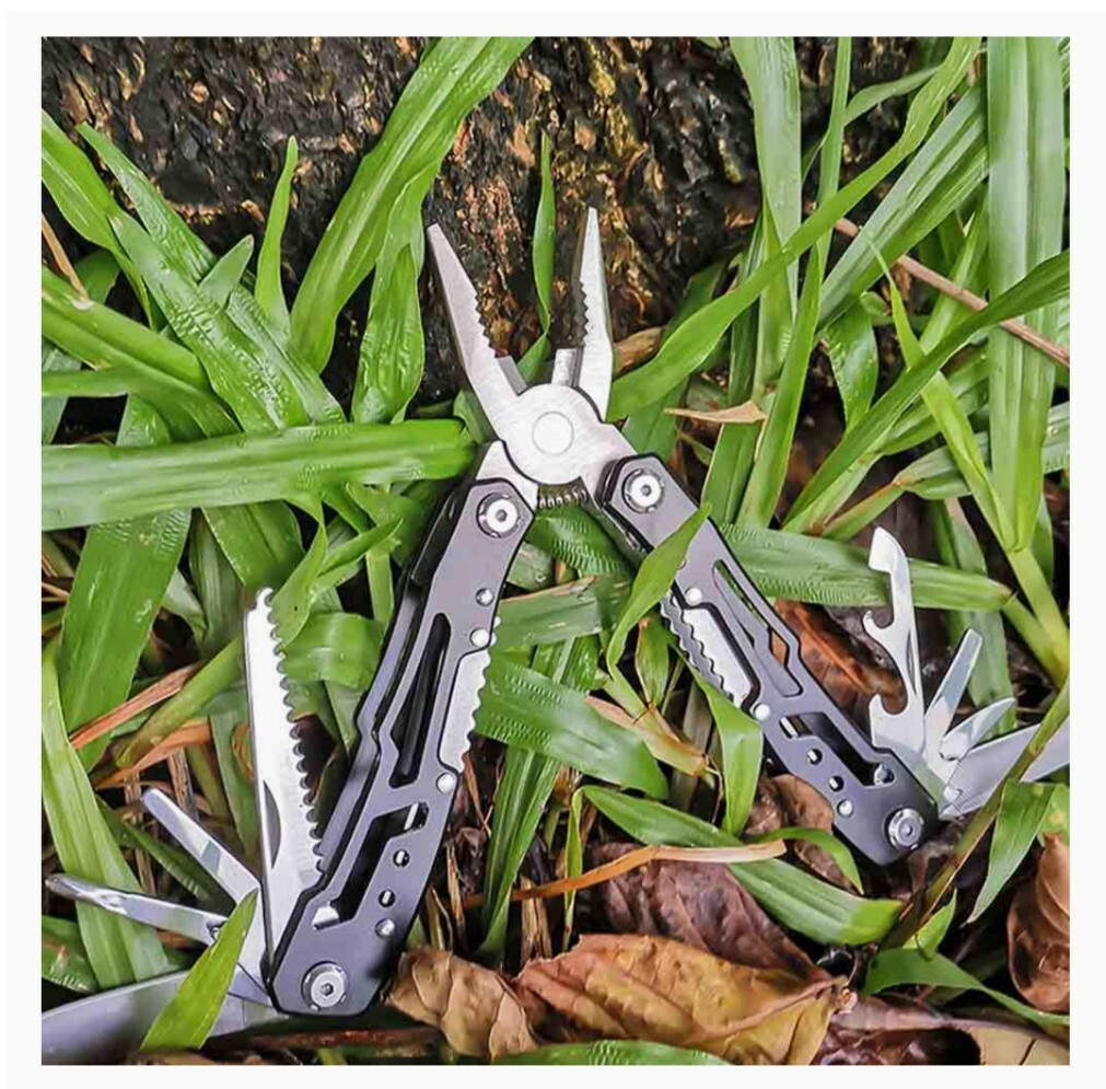 fangfo 14-in-1 Multitool-Everyday, Outdoor, Survival, Camping, Hunting & Hiking