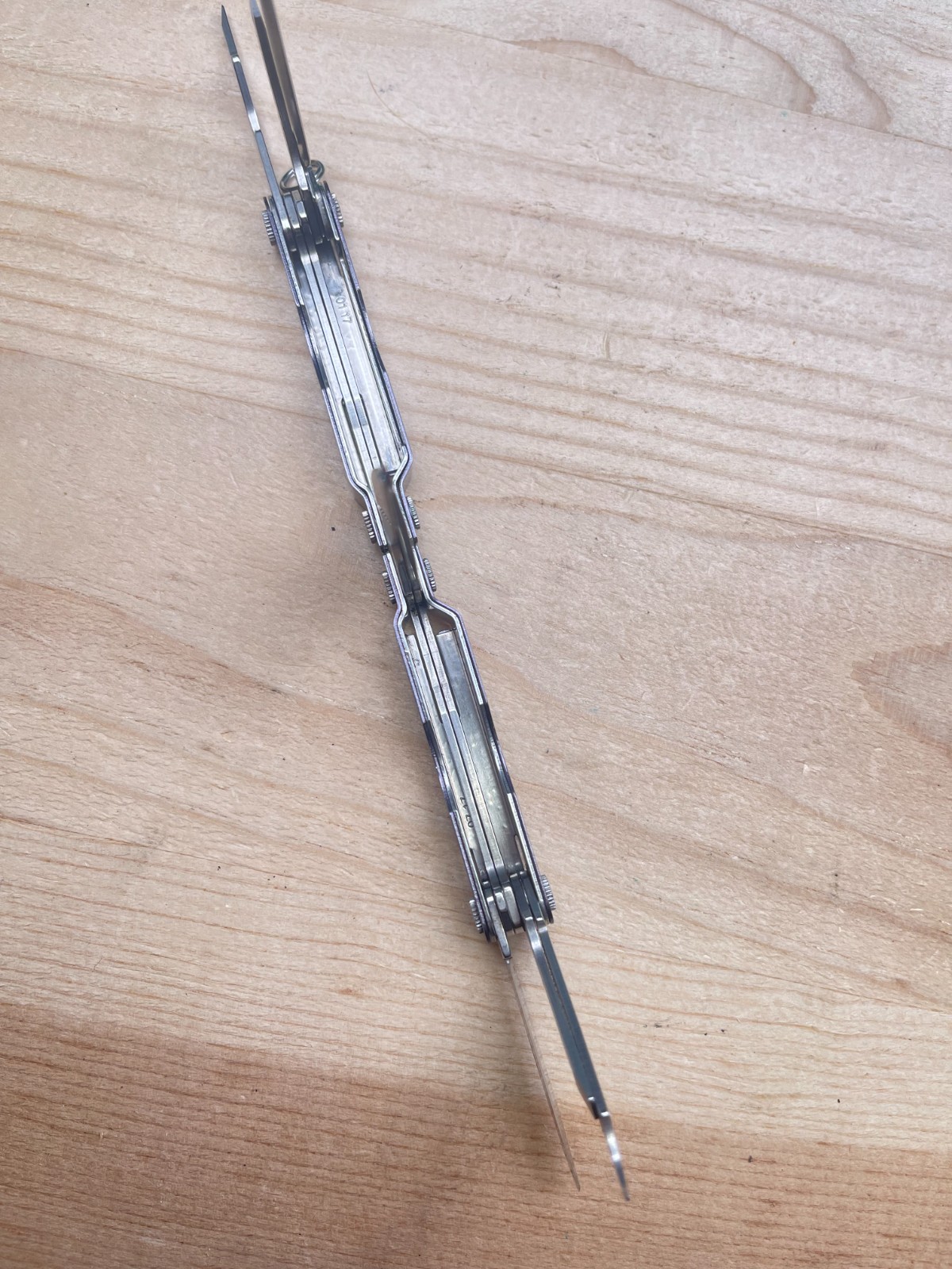 Leatherman Micra Gray Anodized Aluminum Multi-tool Knife 01/17
