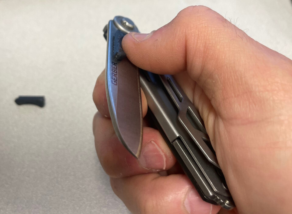 Pocket clip and Thumb stud for Gerber Armbar SLIM Series EDC Tool knives