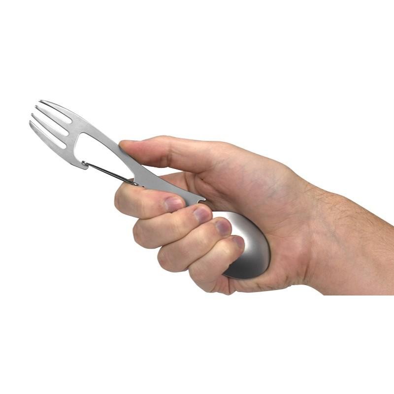 Kershaw Ration XL Eating Utensil / Multi-Tool – Stainless Steel 7-3/10″ 1145X