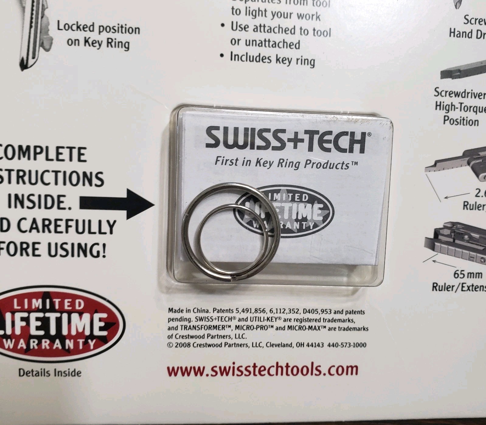 Swiss+Tech Swiss Tech Micro tool 4 pack NIP Gift